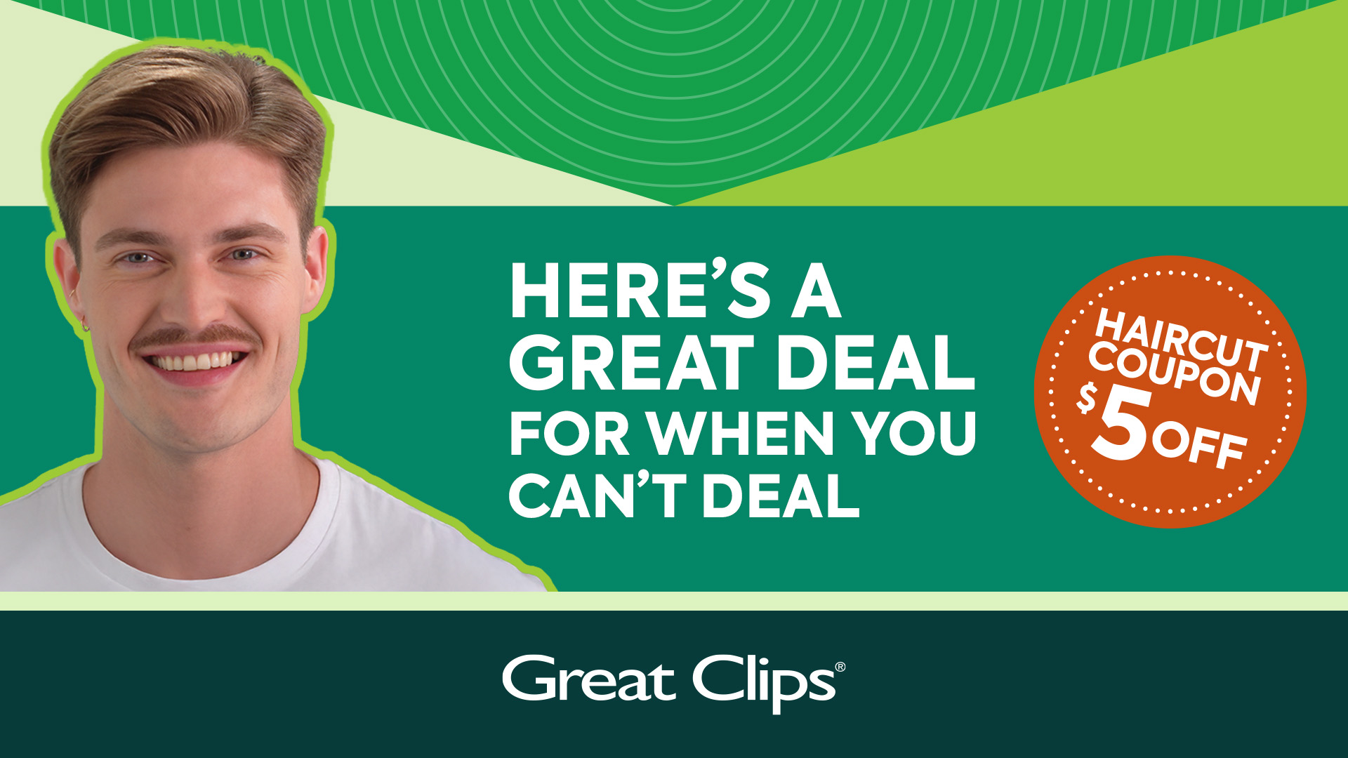 Great Clips Facebook ad: $5 Off Haircut