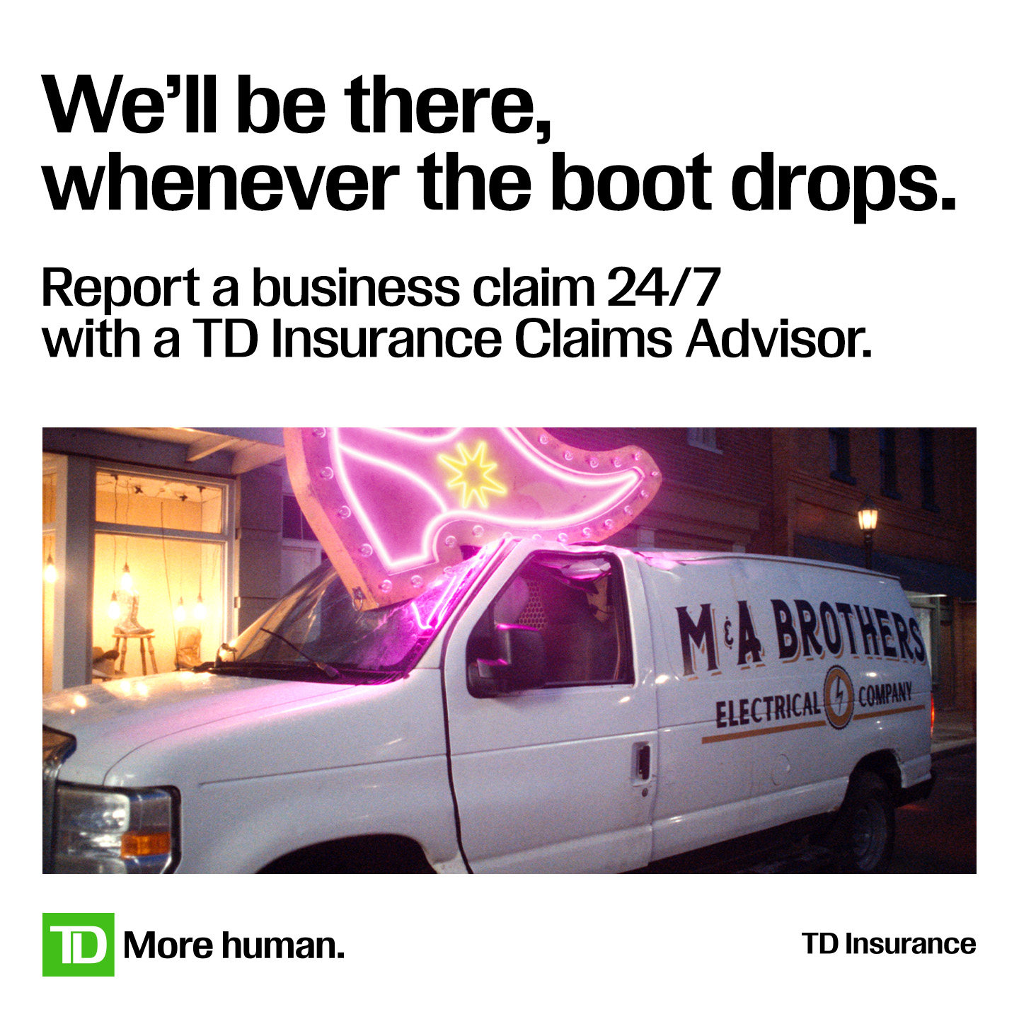 TD Insurance Facebook ad