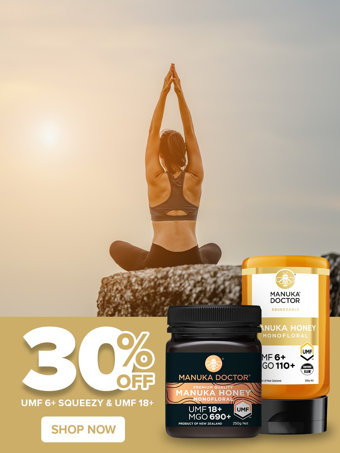 Manuka Doctor New Zealand Facebook ad