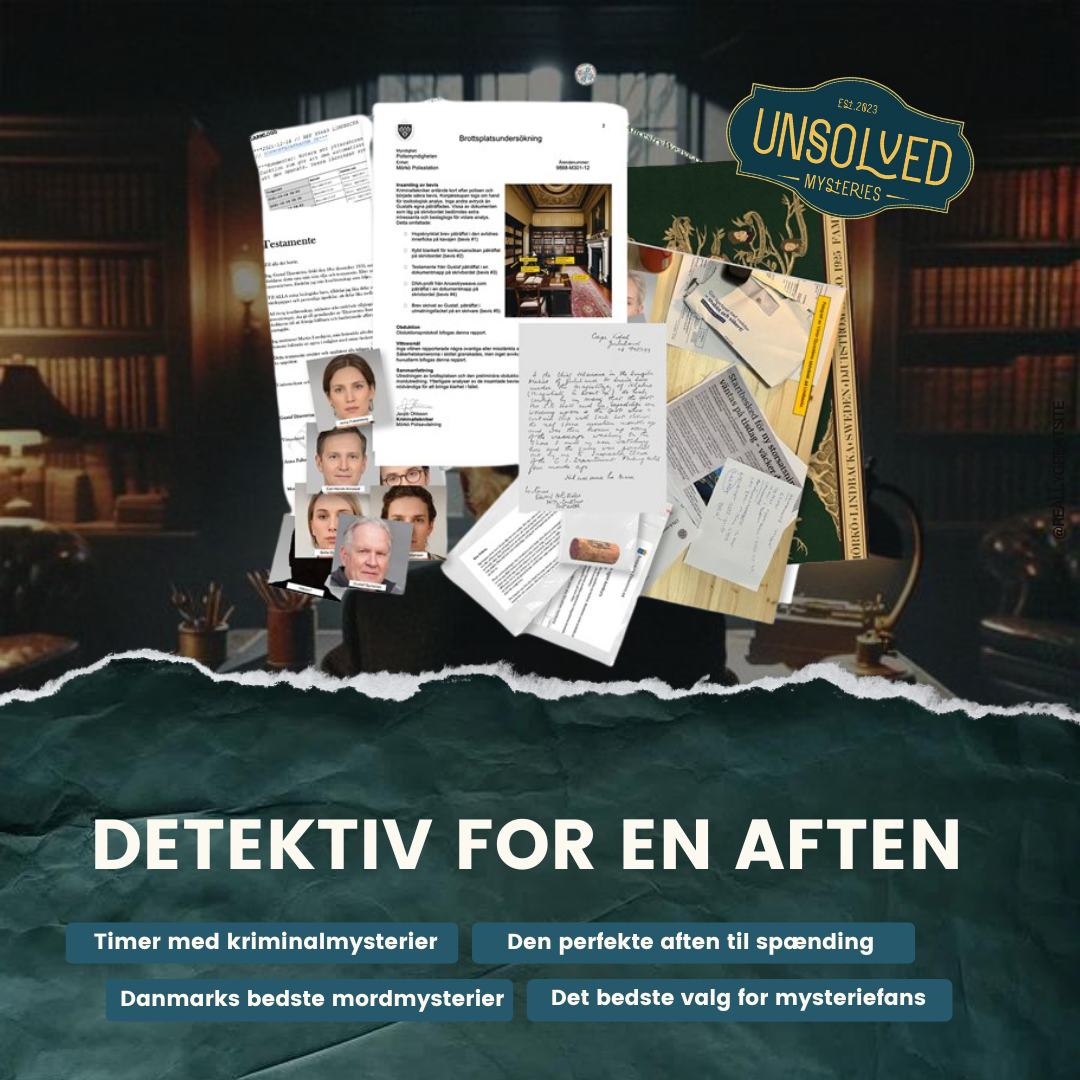 ARKIV by Unsolved - Mordgåder at løse derhjemme Facebook ad