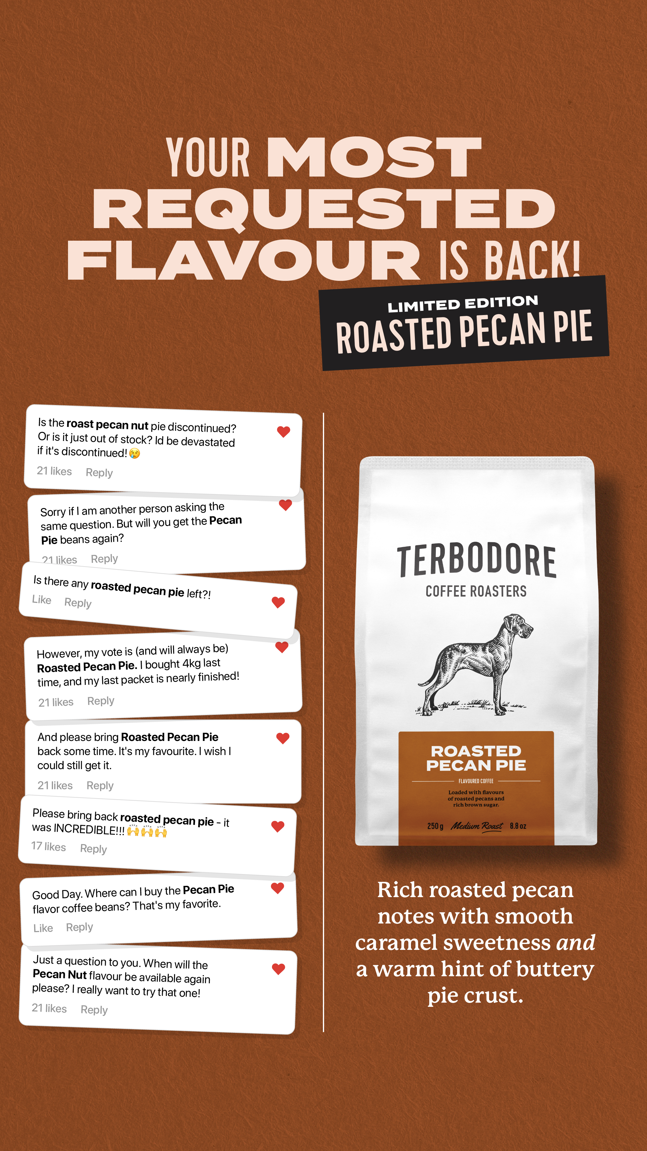 Terbodore Coffee Roasters Facebook ad