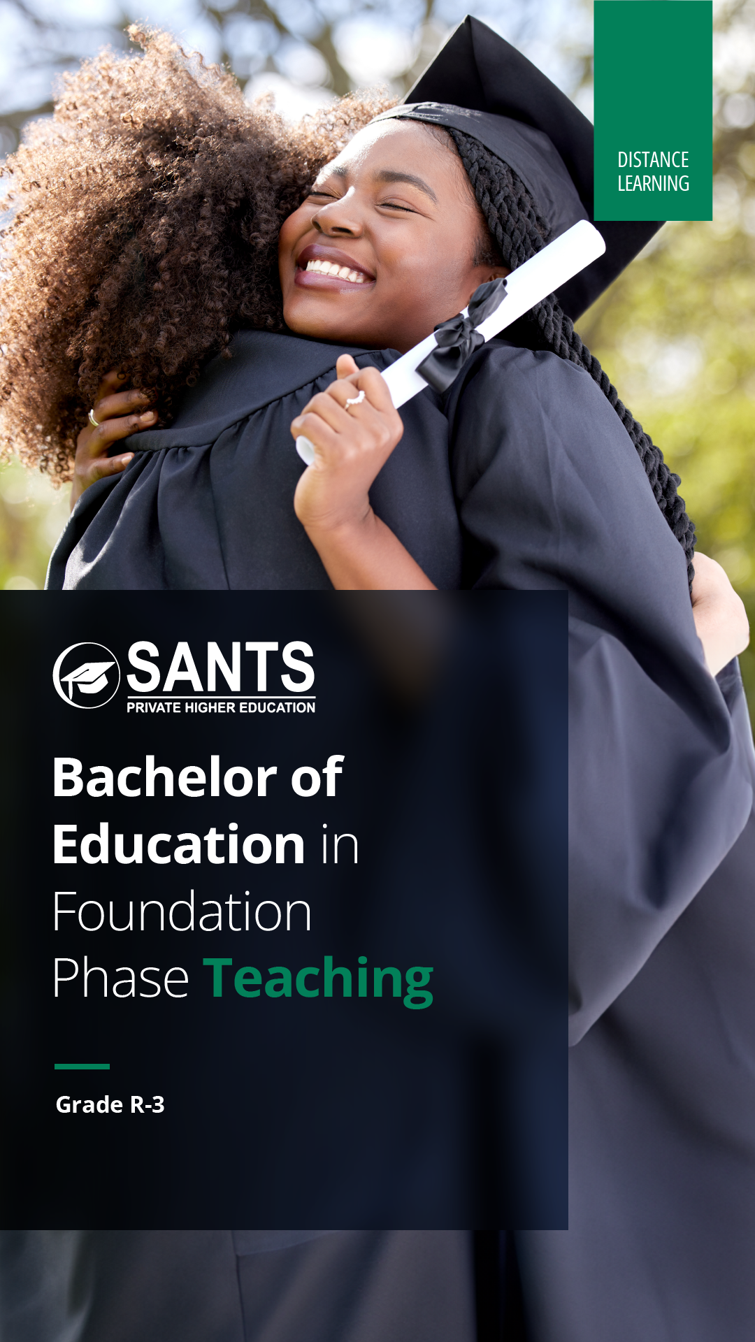 SANTS Private Higher Education Institution Facebook ad