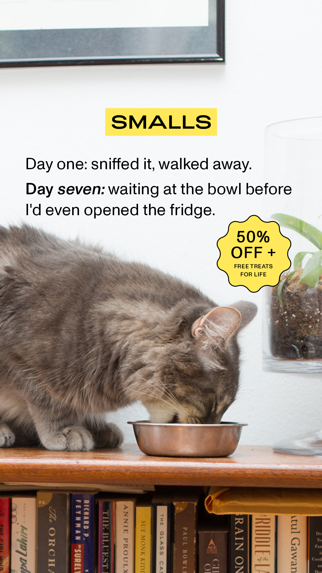 Smalls Facebook ad