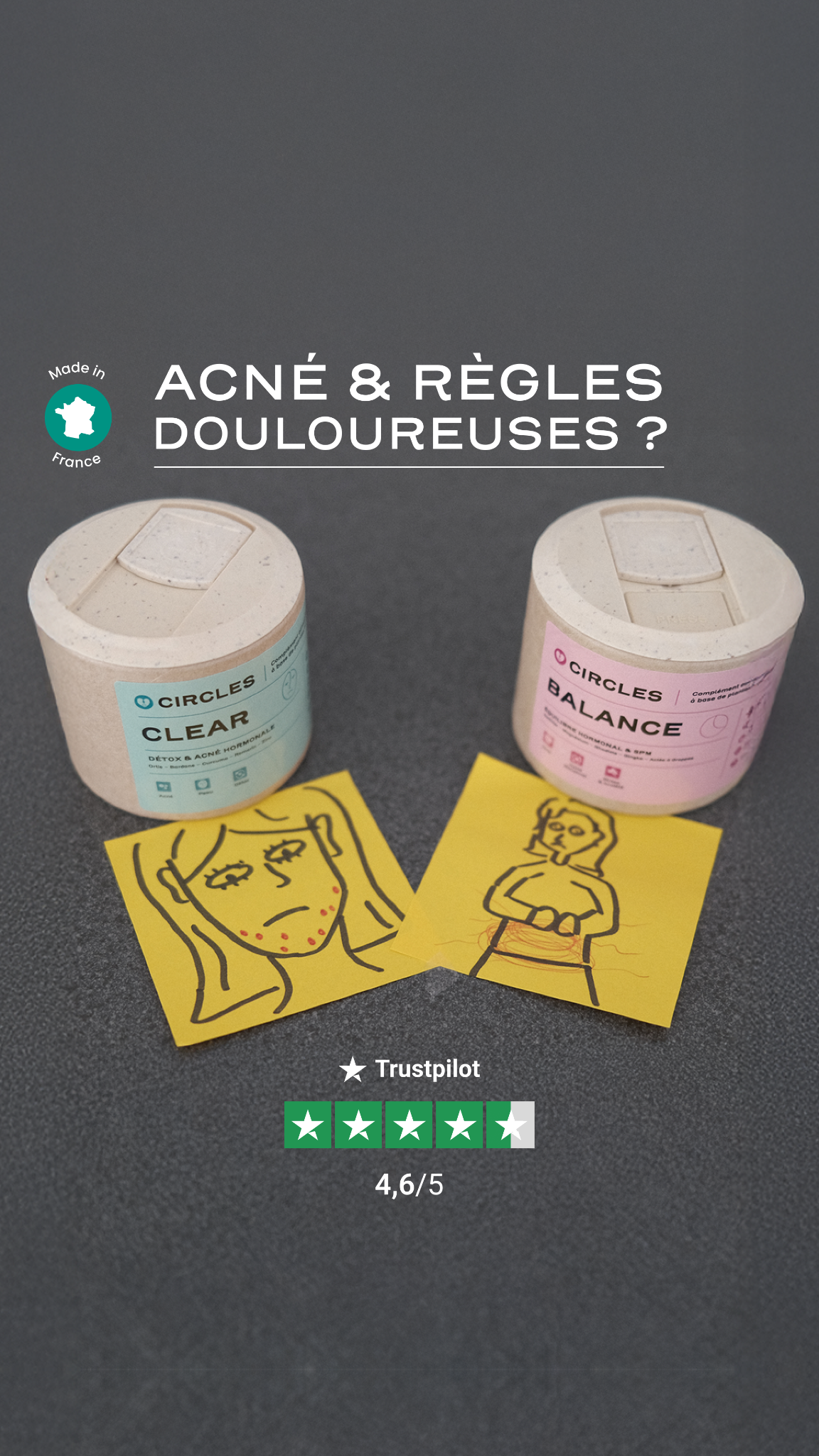 Circles Facebook ad