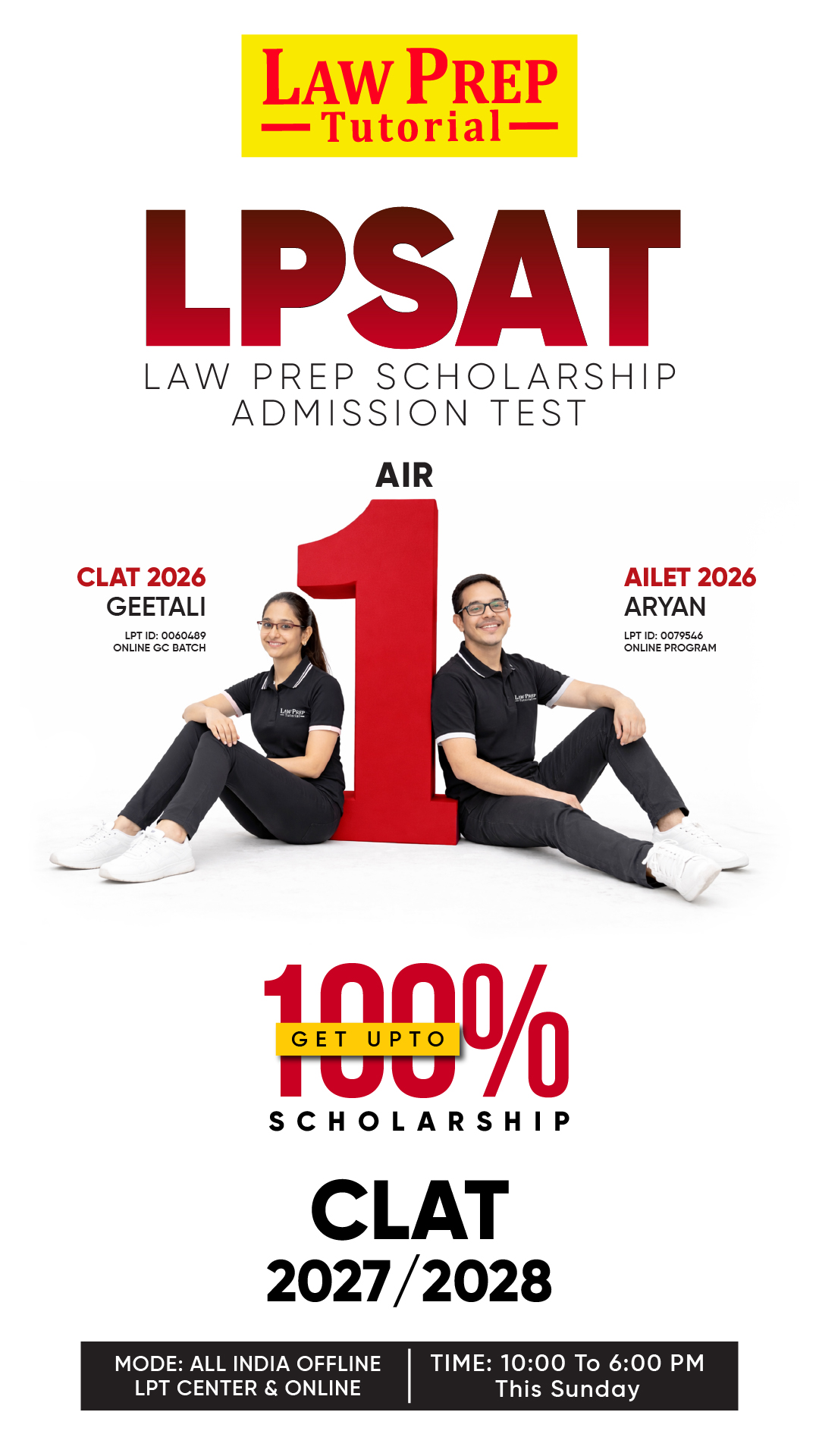 Law Prep Tutorial Facebook ad