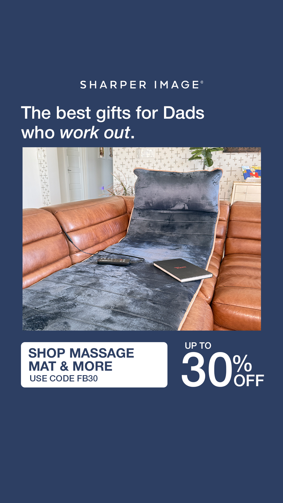 SharperImage.com Facebook ad