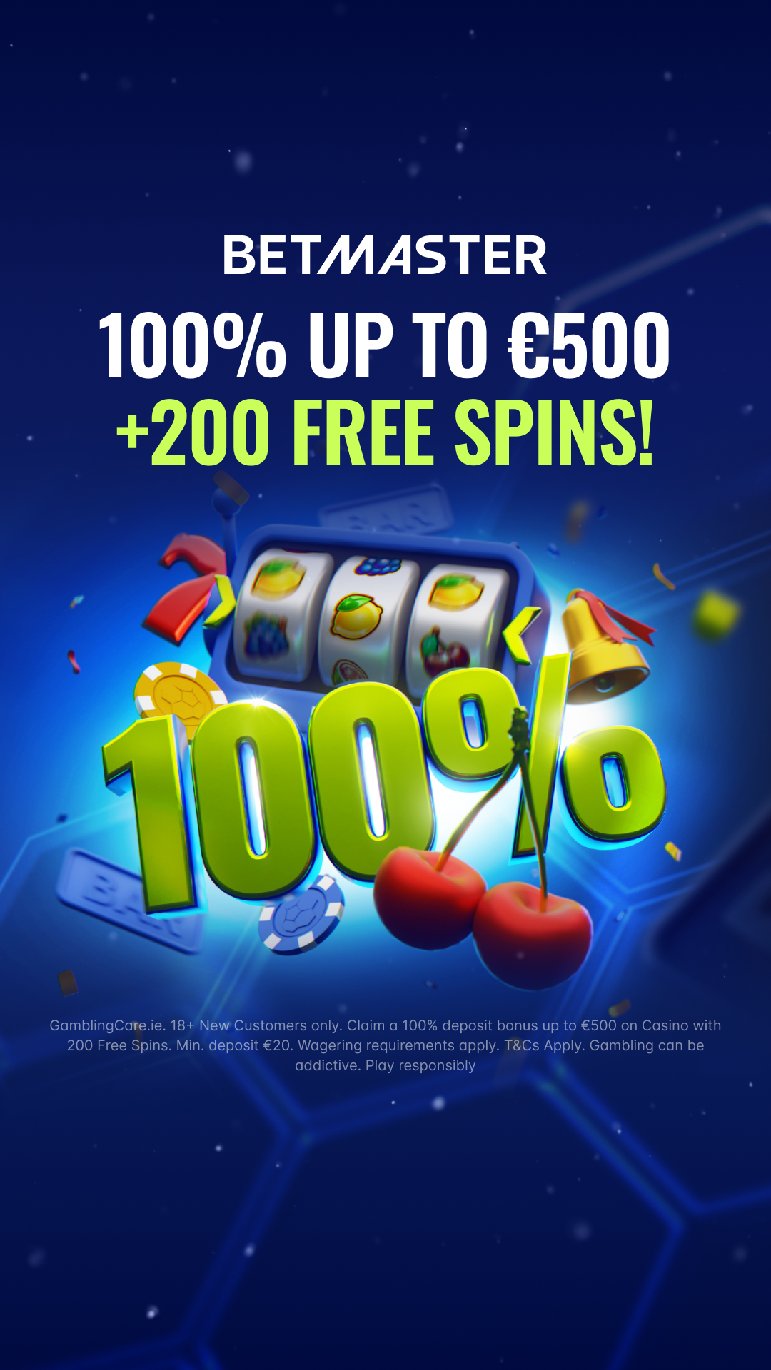 Betmaster Ireland Facebook ad