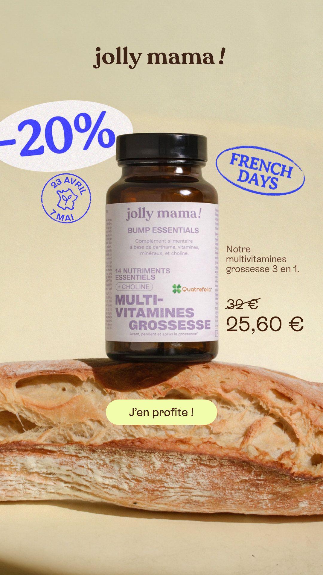 Jolly Mama Facebook ad