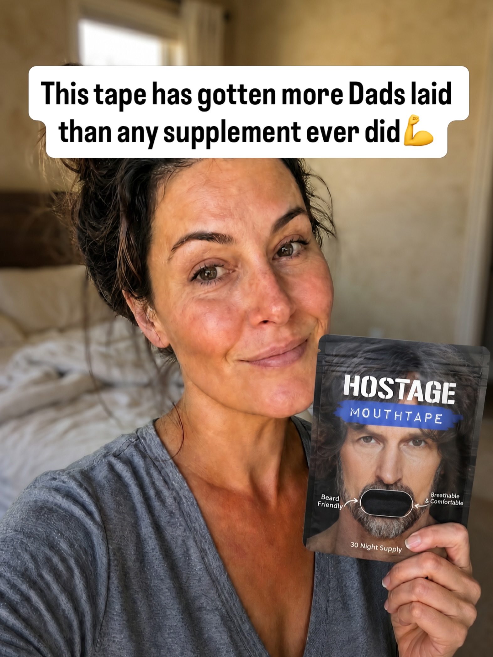 Hostage Tape Facebook ad: 5 Reasons Taping His Mouth Shut Is the Ultimate Couples…