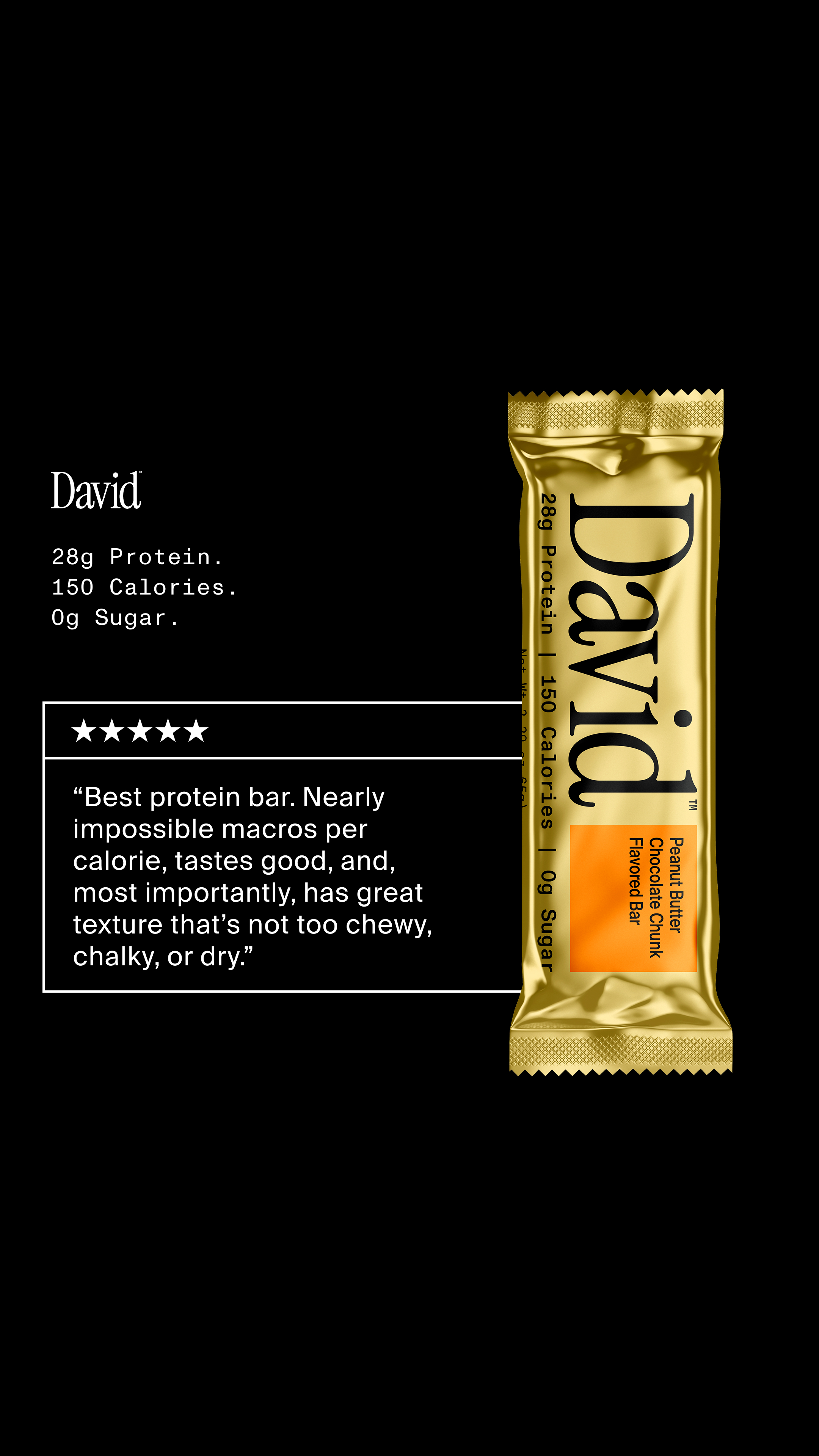 David Protein Facebook ad