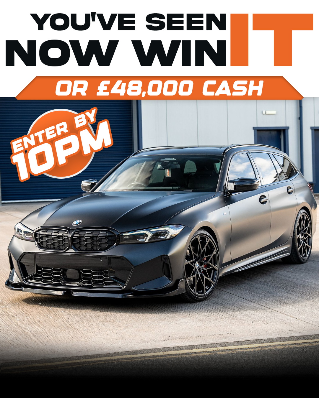 Dream Car Giveaways Facebook ad