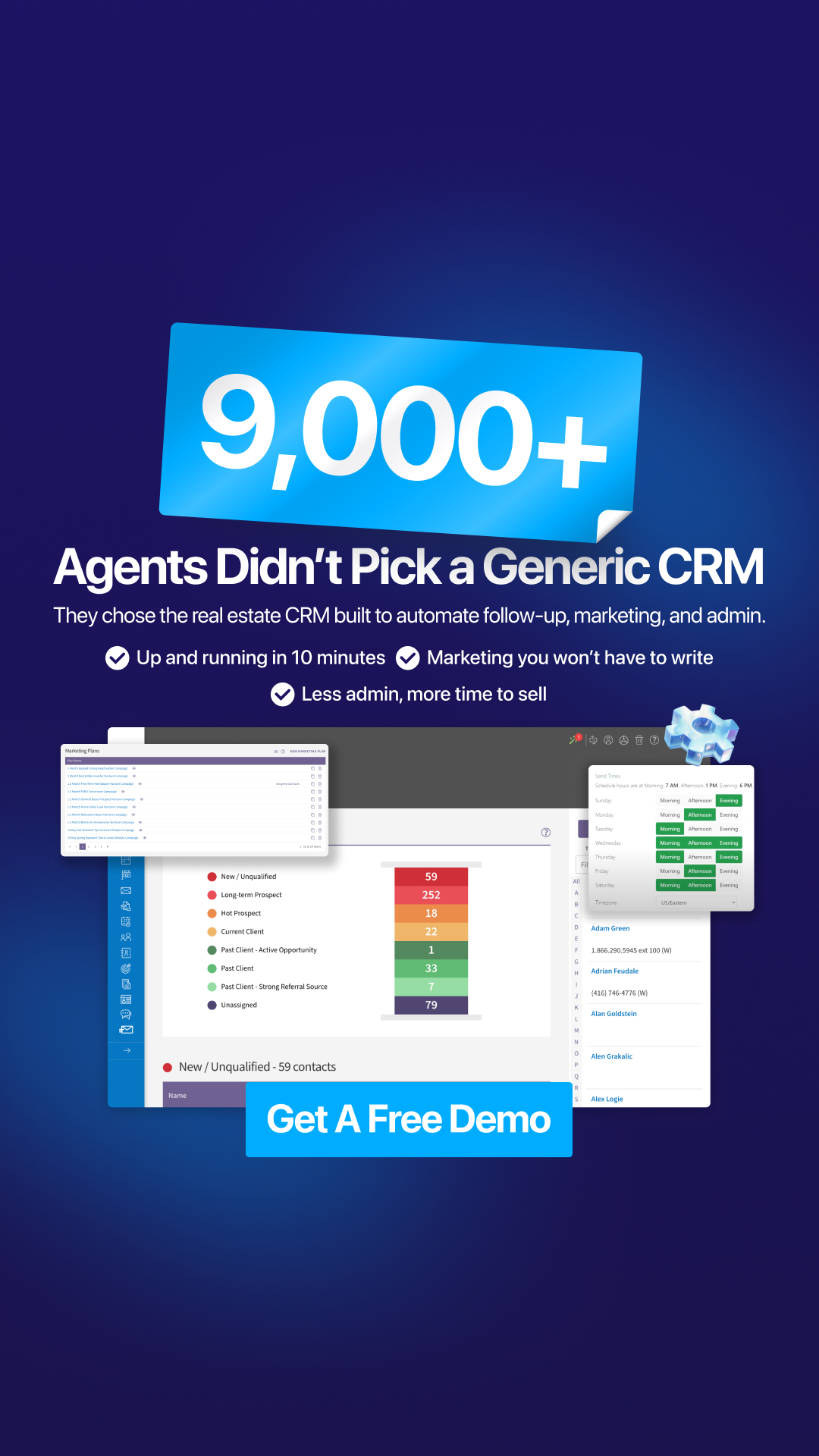 IXACT Contact CRM Facebook ad from May 14, 2026