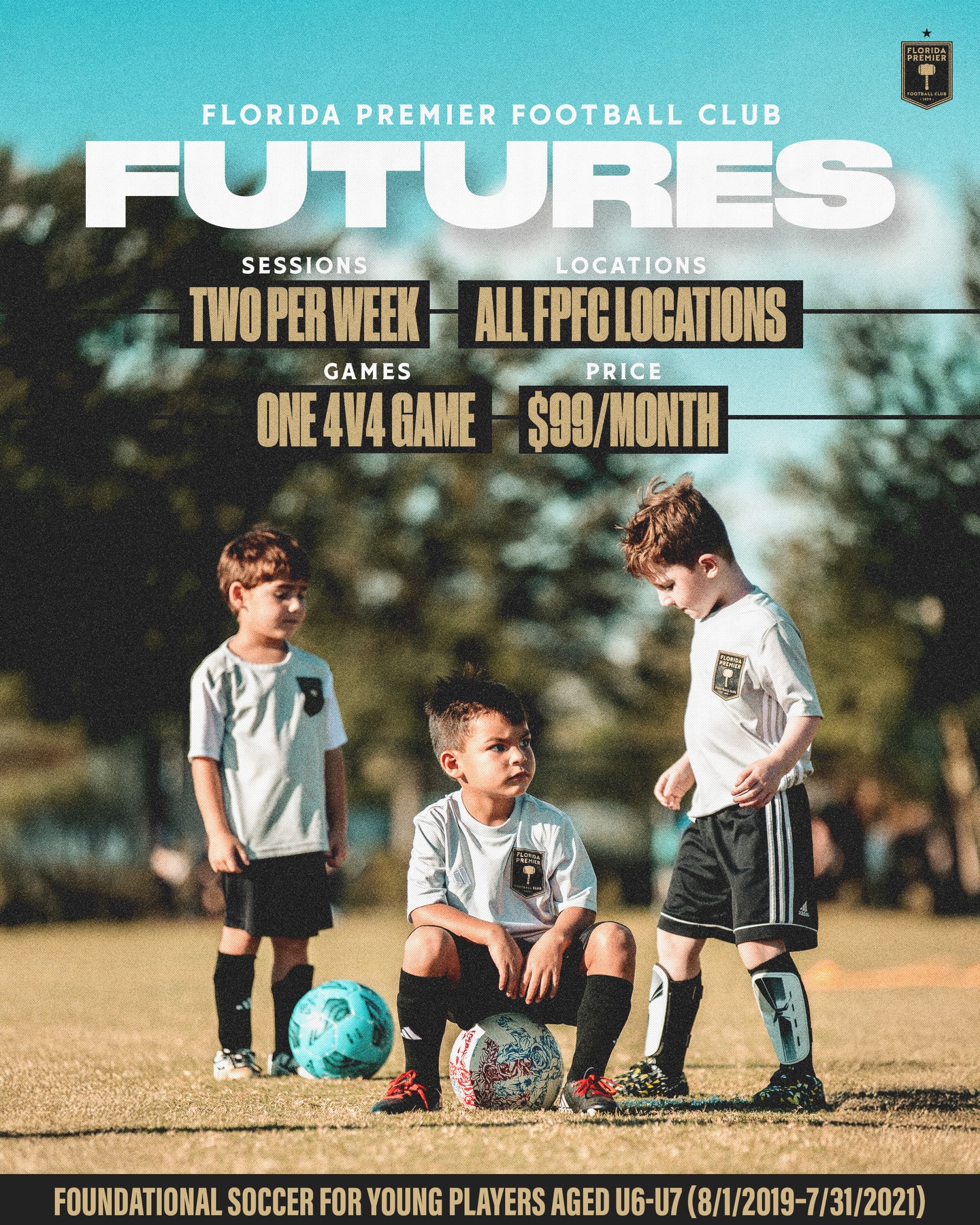 Florida Premier FC Facebook ad