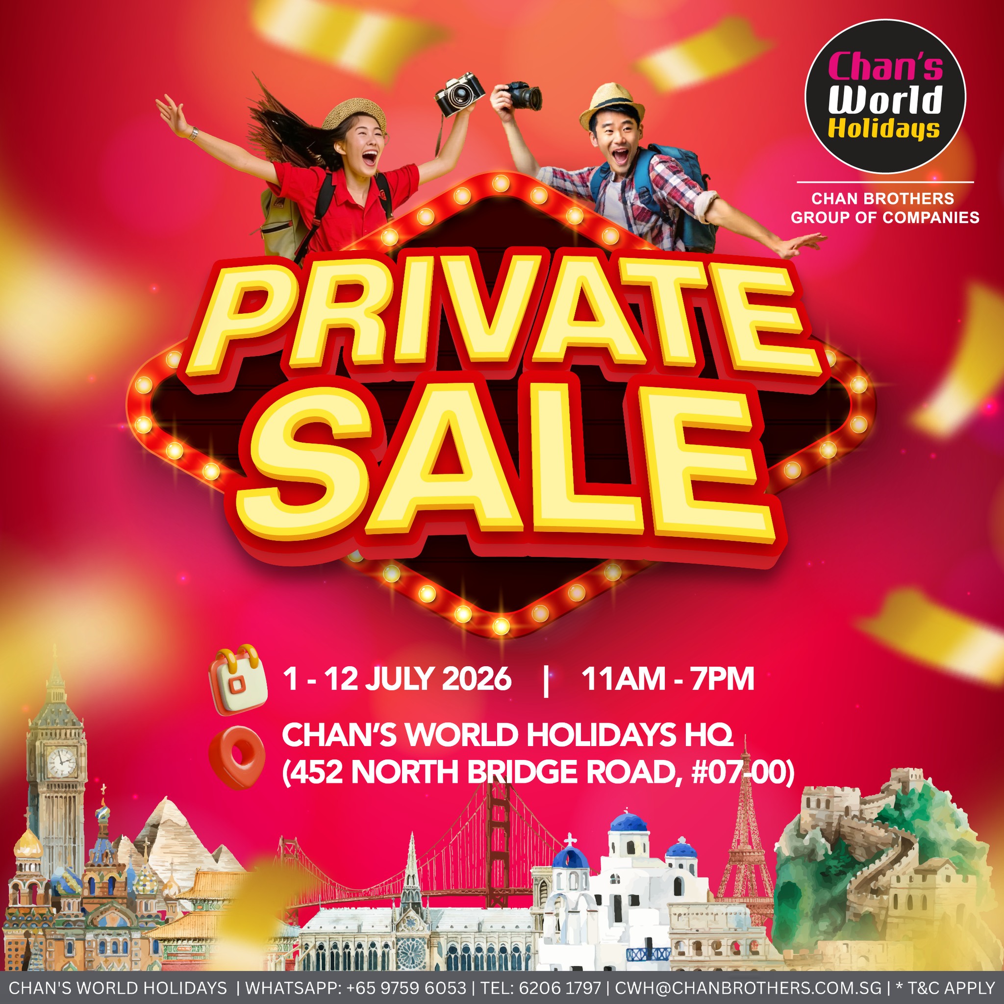 Chan's World Holidays Facebook ad
