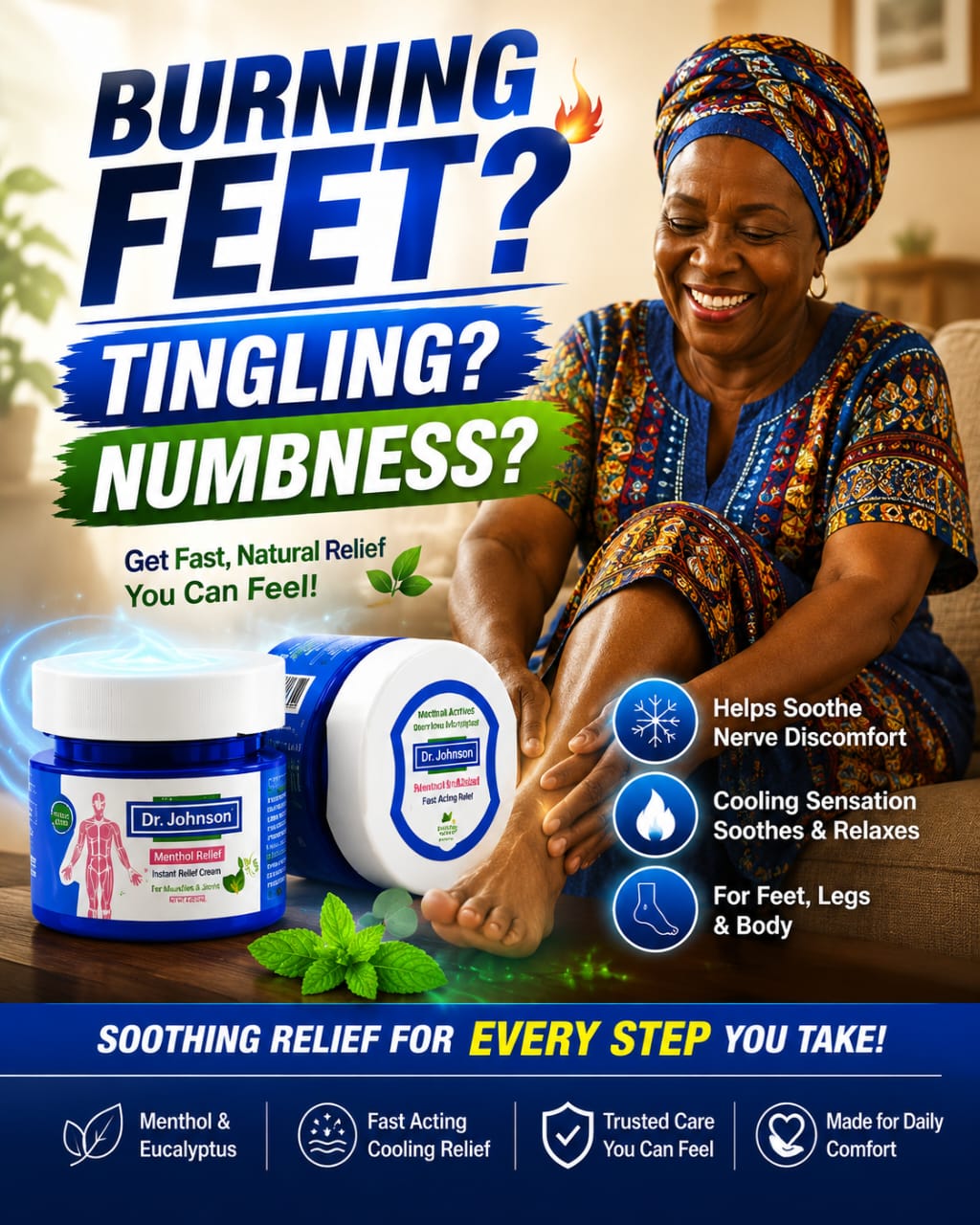 Philkreationz Hub Facebook ad: REGAIN COMFORT, MOVE WITH CONFIDENCE