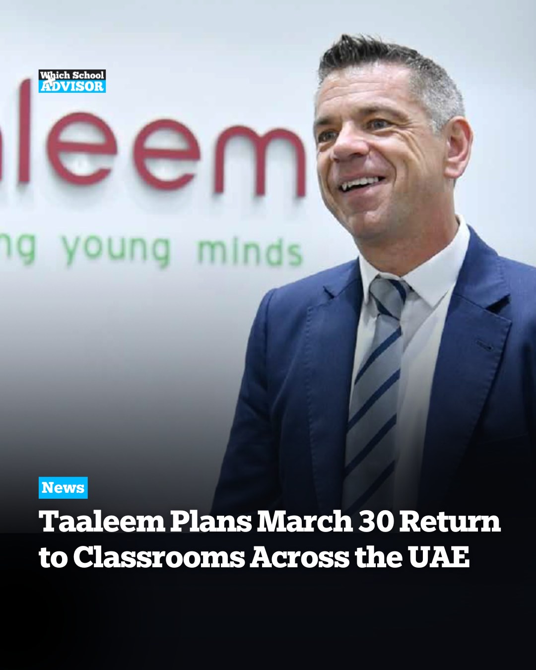 WhichSchoolAdvisor Facebook ad: Taaleem has applied to reopen UAE schools for…