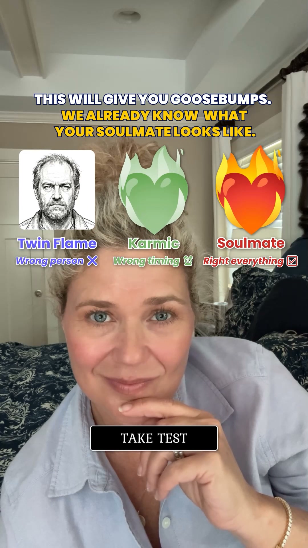 Love Sketch Facebook ad: Take quiz and check it out!