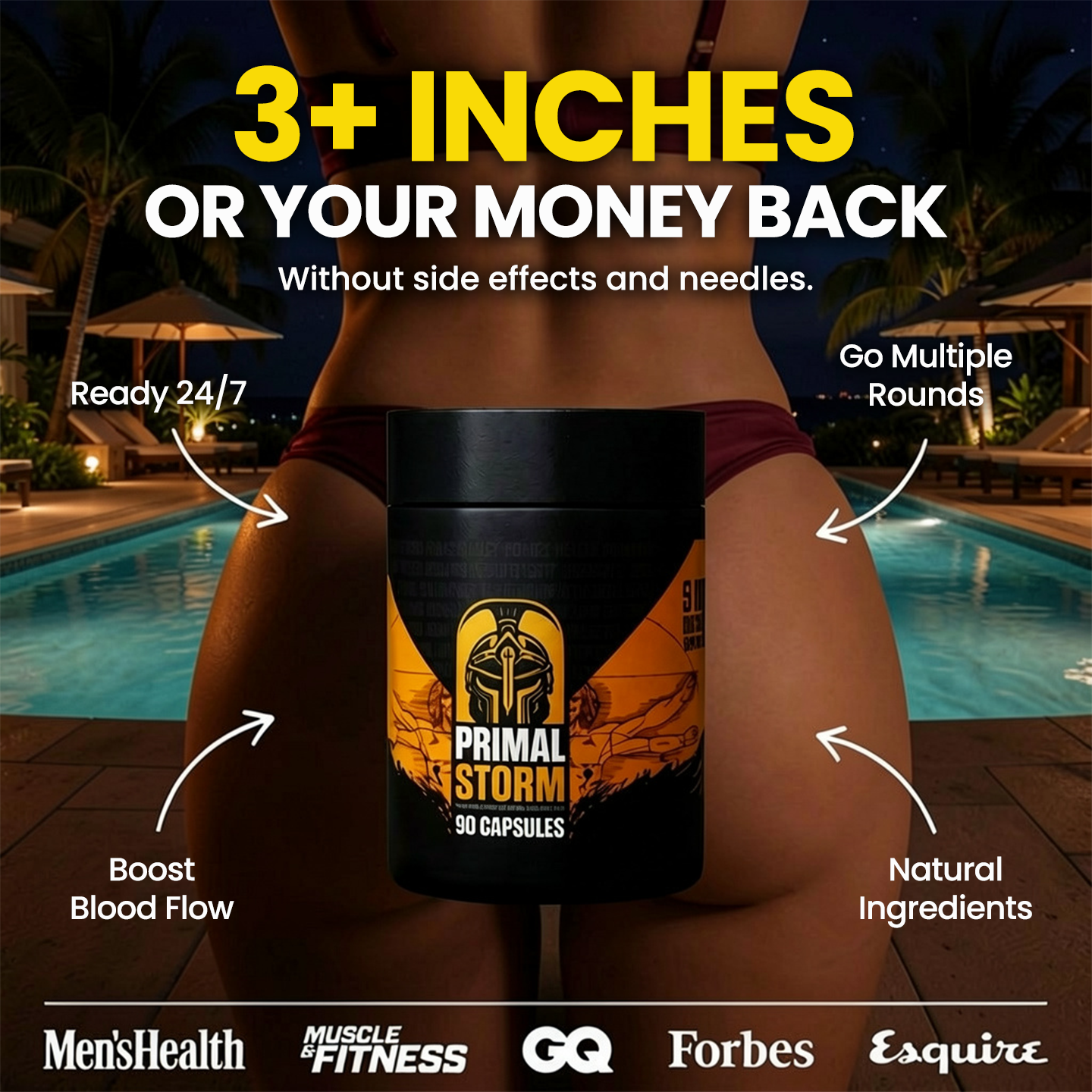 Primal Storm Supplements Facebook ad