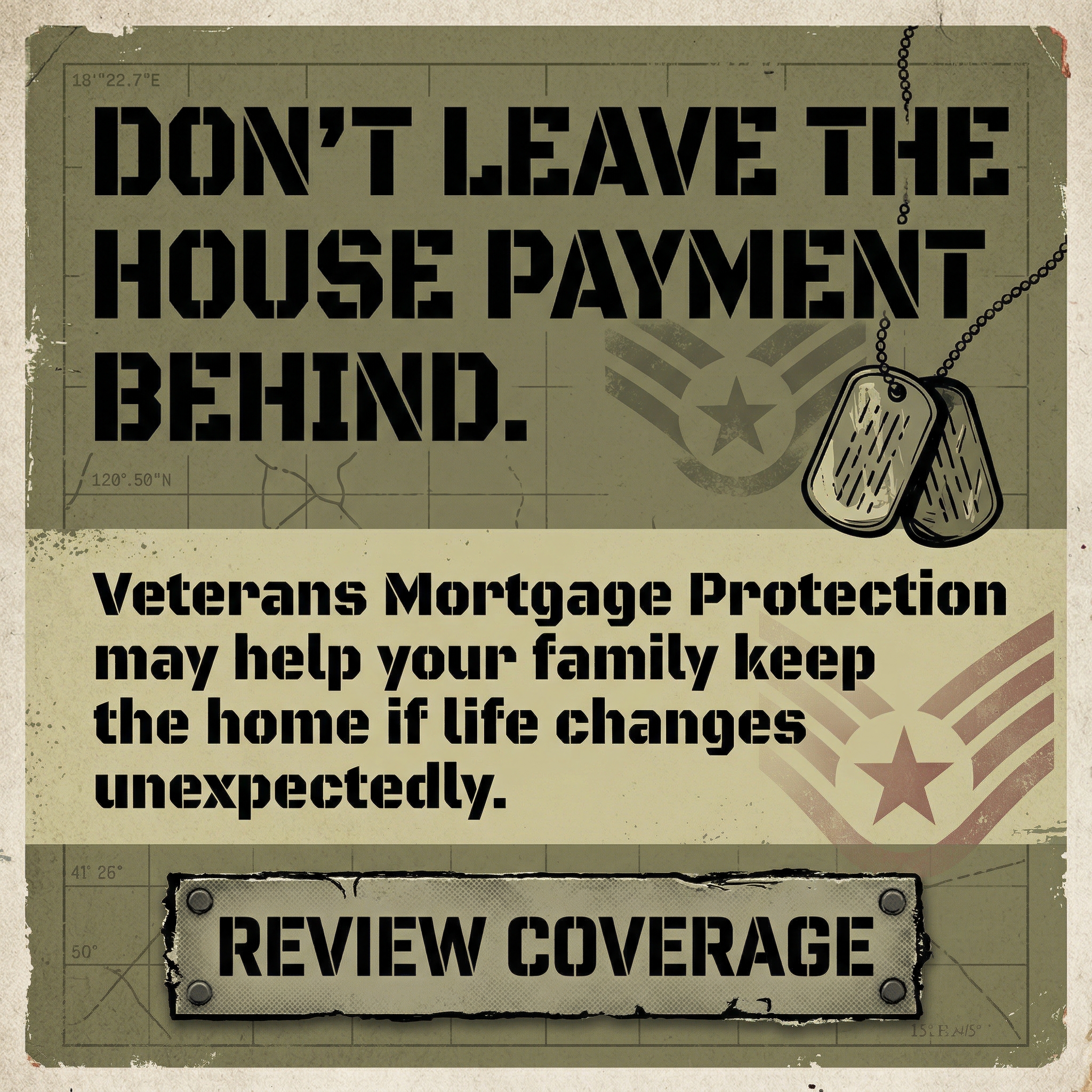 US Veterans Insurance Facebook ad