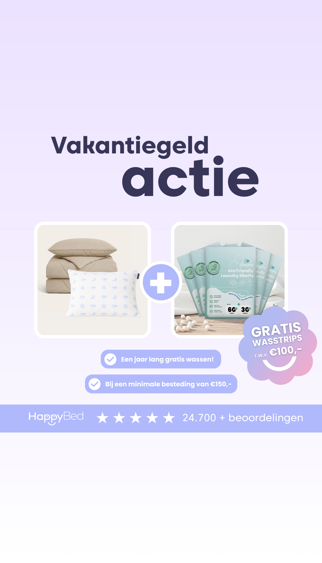 HappyBed Facebook ad