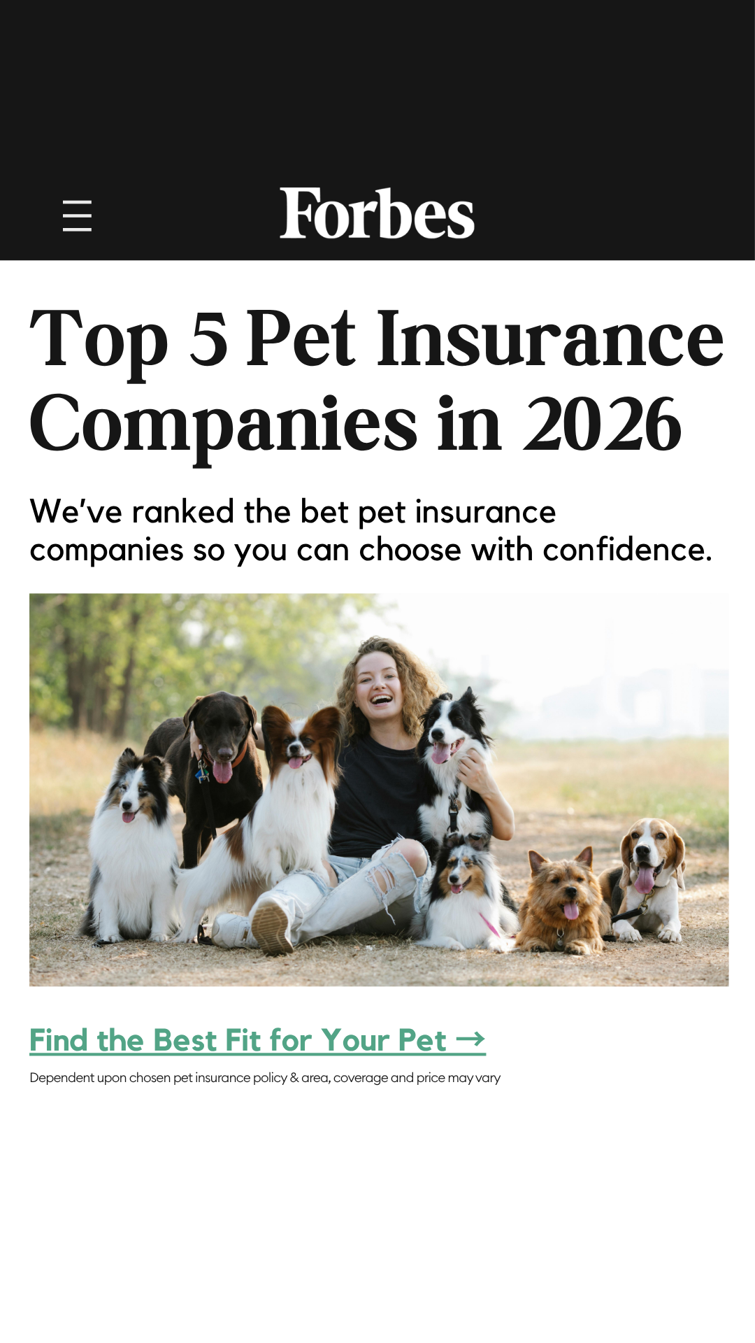 Forbes Advisor Facebook ad