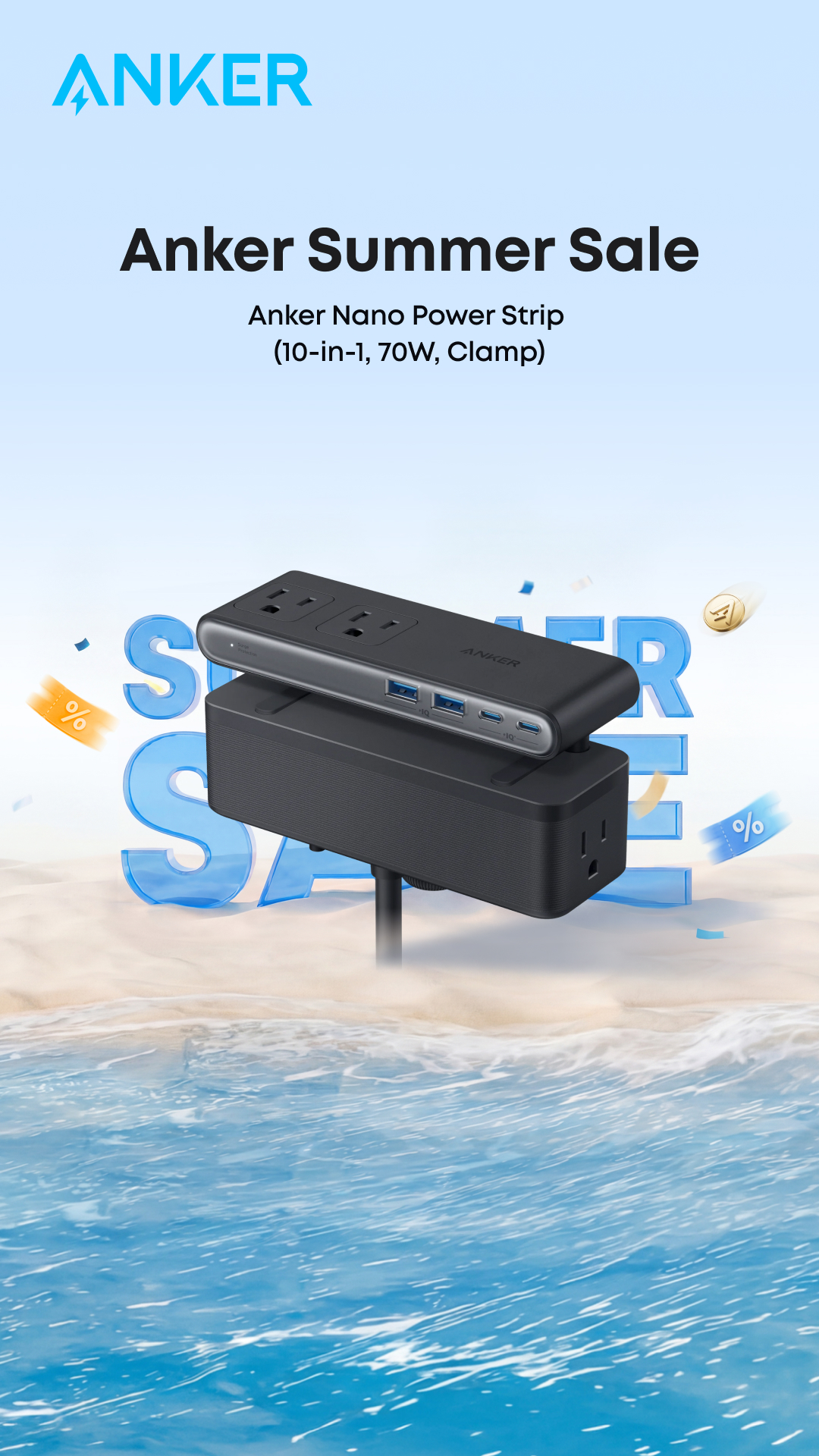 Anker Facebook ad