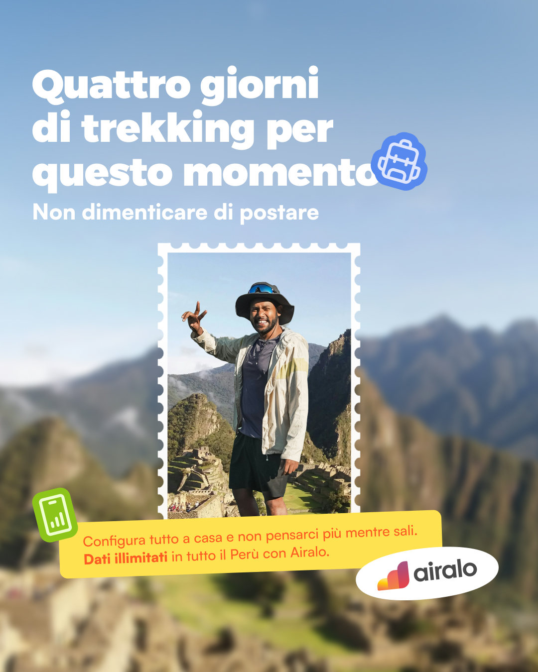 Airalo Global eSIM Store Facebook ad