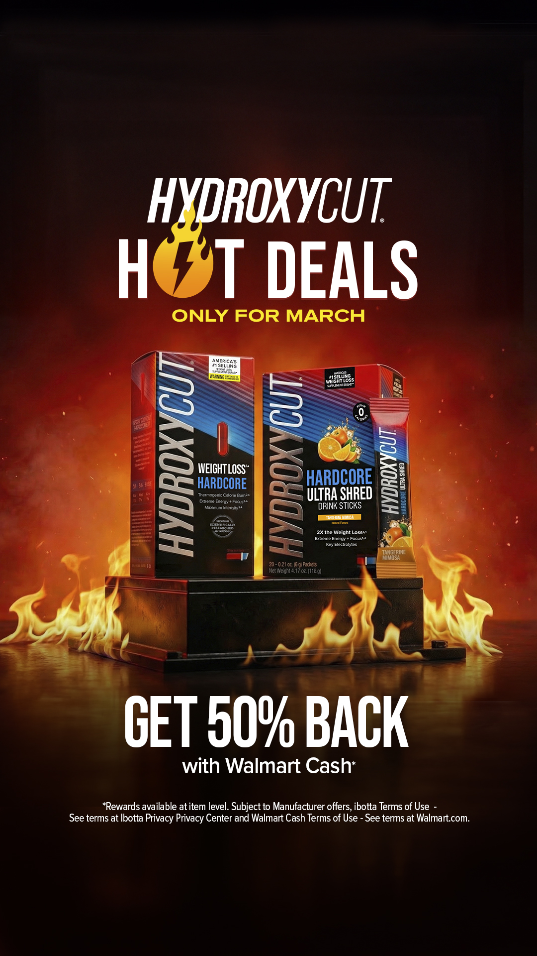 Hydroxycut Facebook ad