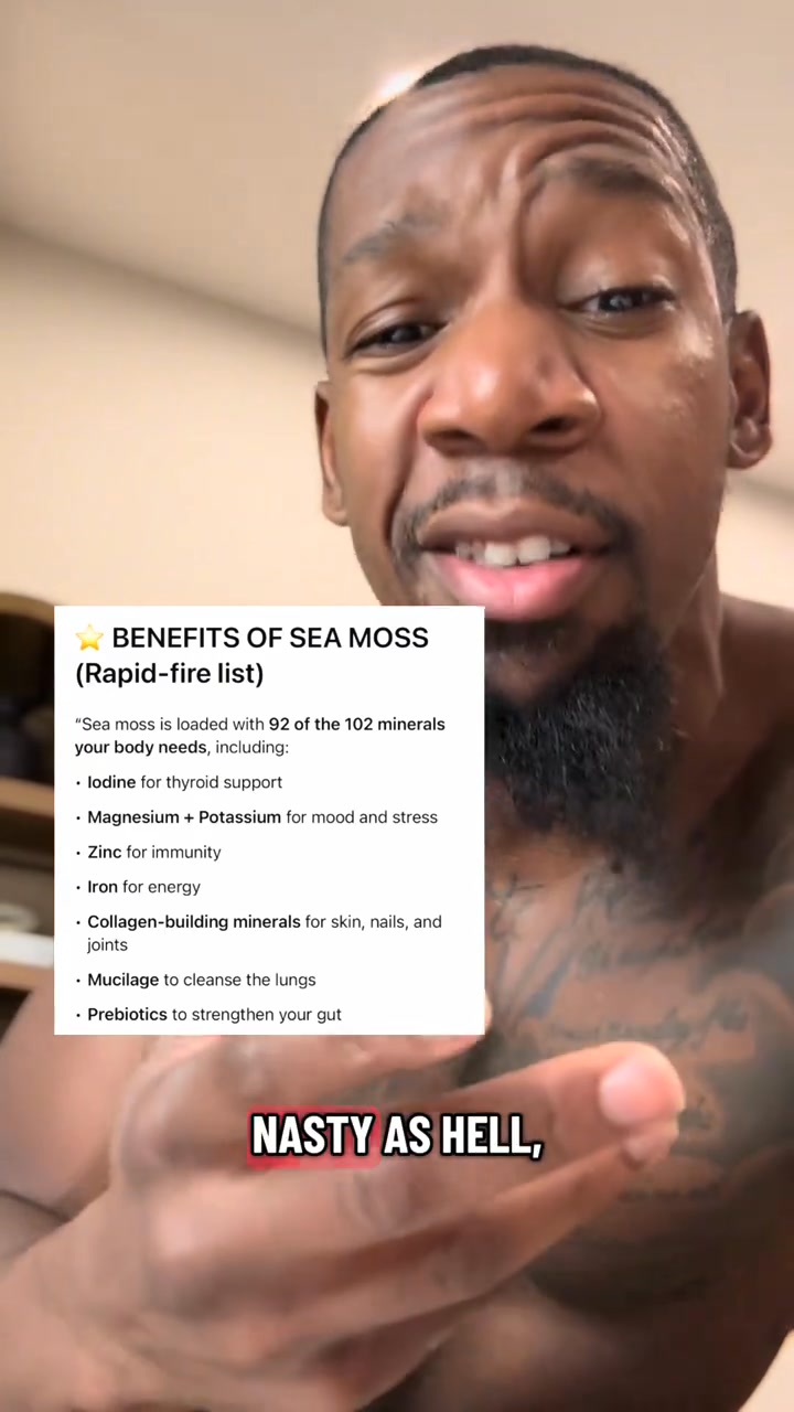 True Sea Moss Health Facebook ad: Nature's Finest Superfood: Up to 50% Off + Free Gift