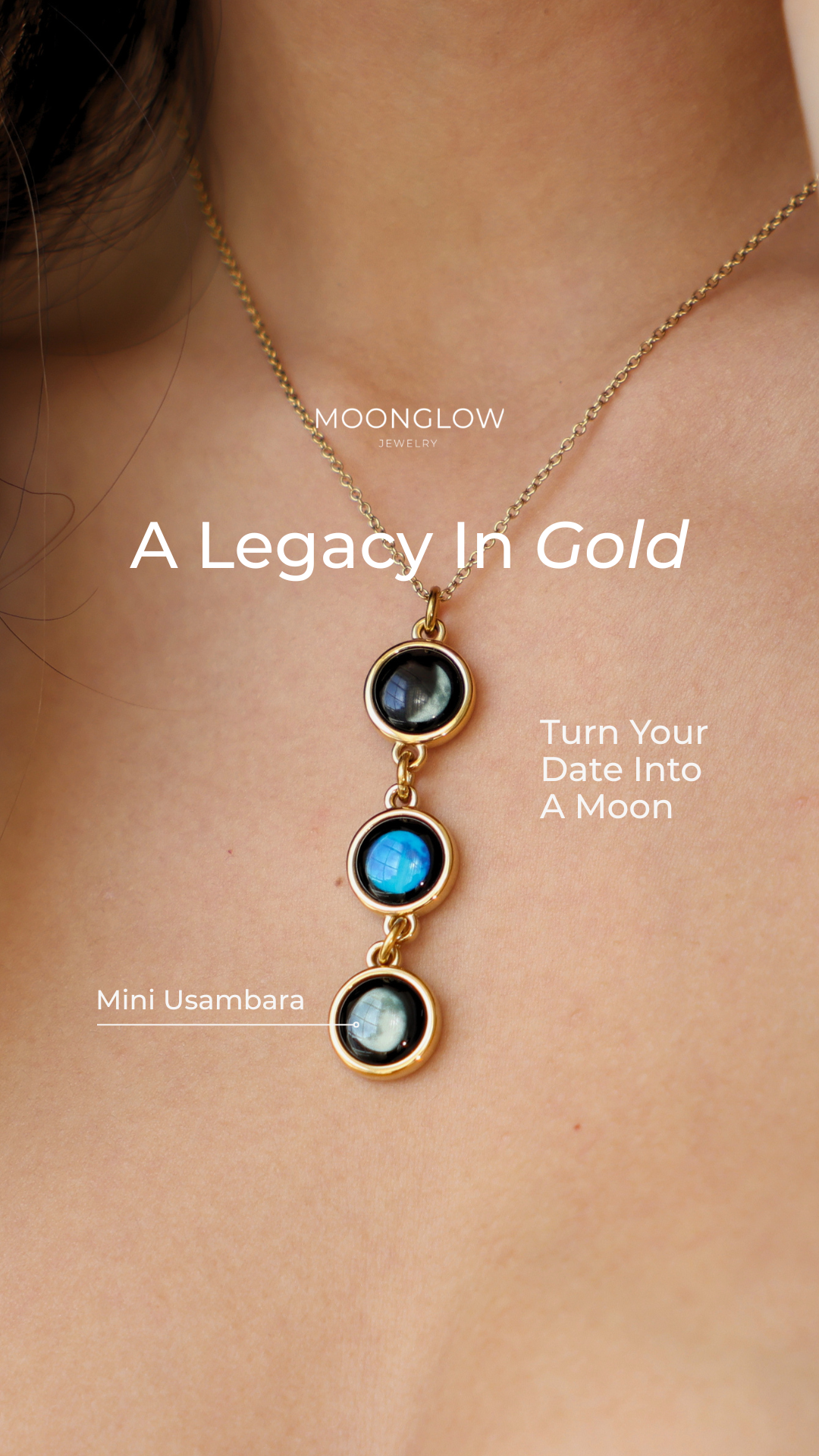 Moonglow Jewelry Facebook ad