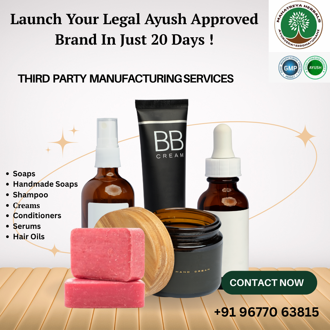 Mahatreya Herbals Facebook ad: Third Party Manufacturing