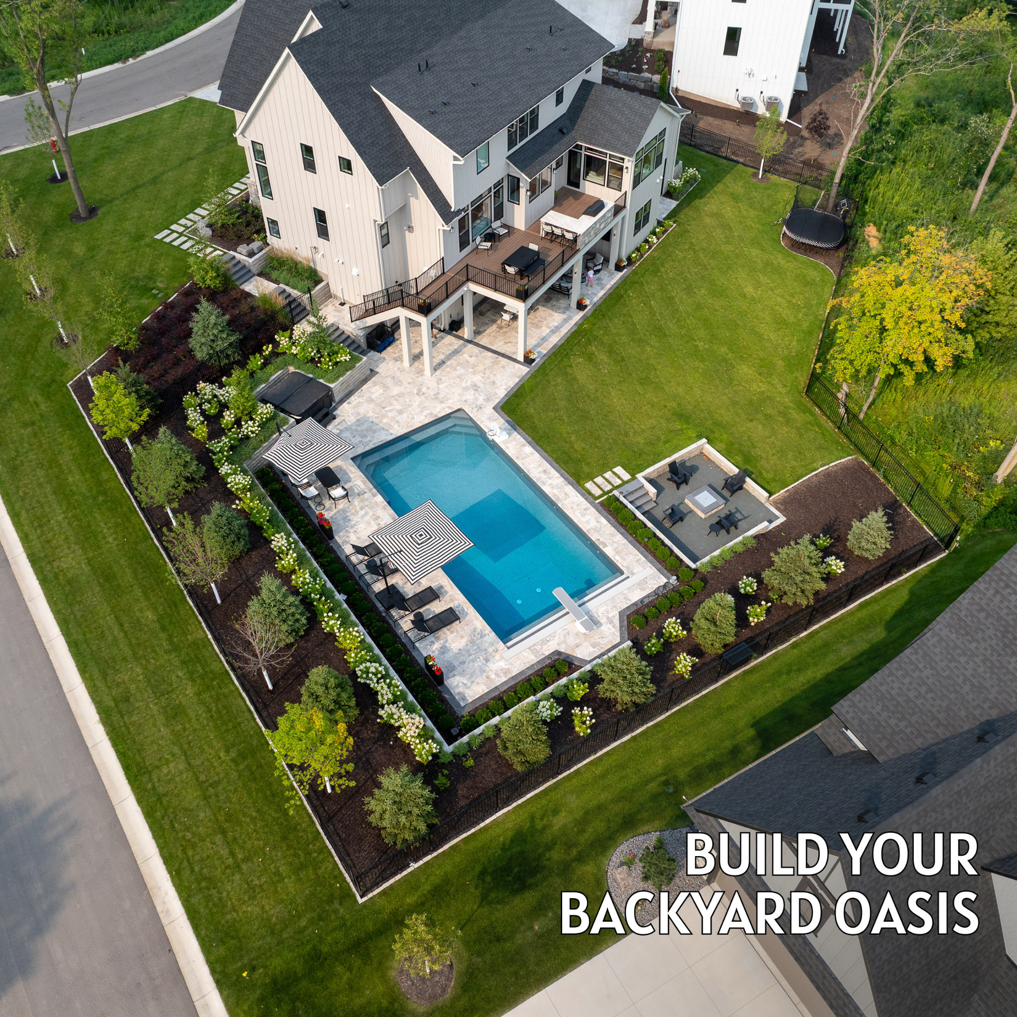 Plan Pools & Concrete Facebook ad