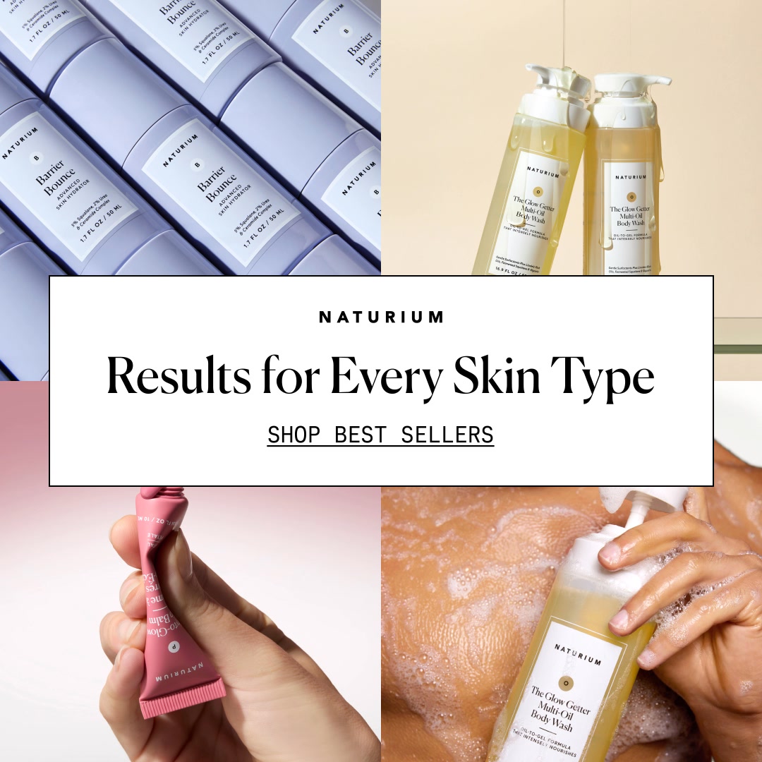 Naturium Facebook ad: Head-to-Toe Glow Essentials