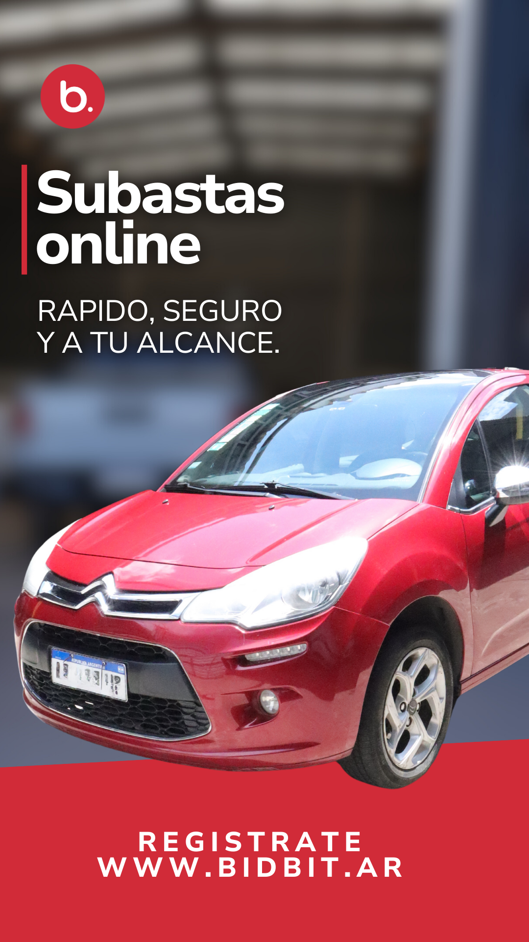 Bidbit - Subastas Online Facebook ad from Feb 2, 2026