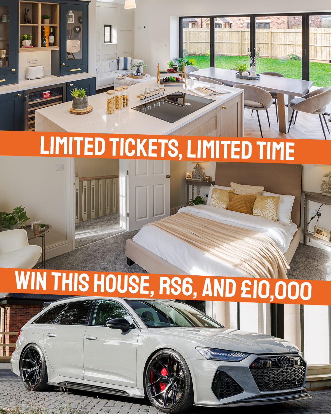 Dream Car Giveaways Facebook ad