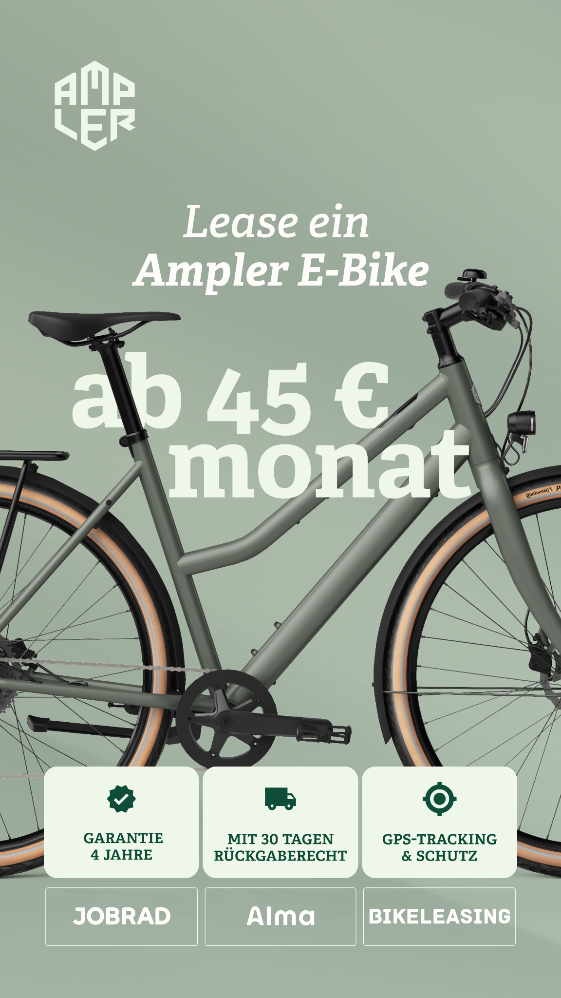 Ampler Bikes Facebook ad from Oct 3, 2025