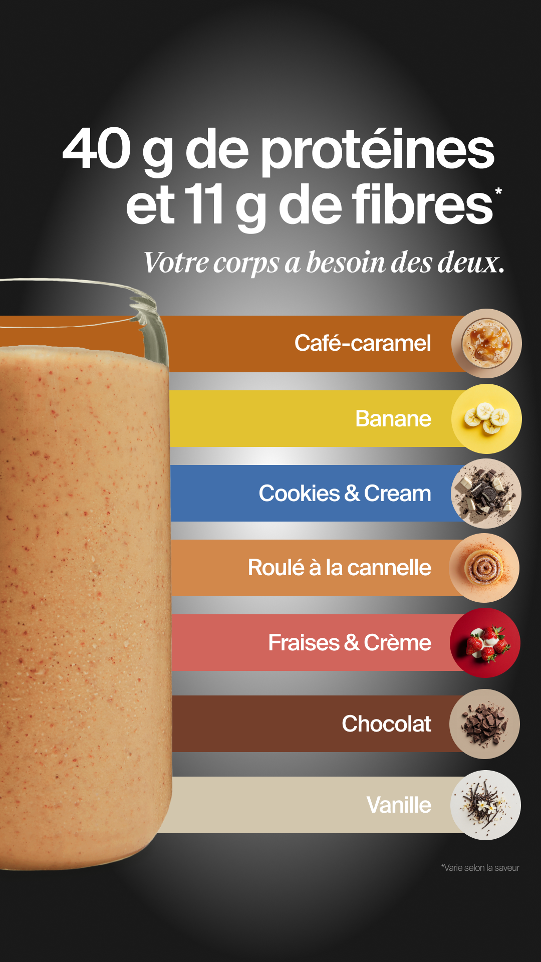 Huel Facebook ad