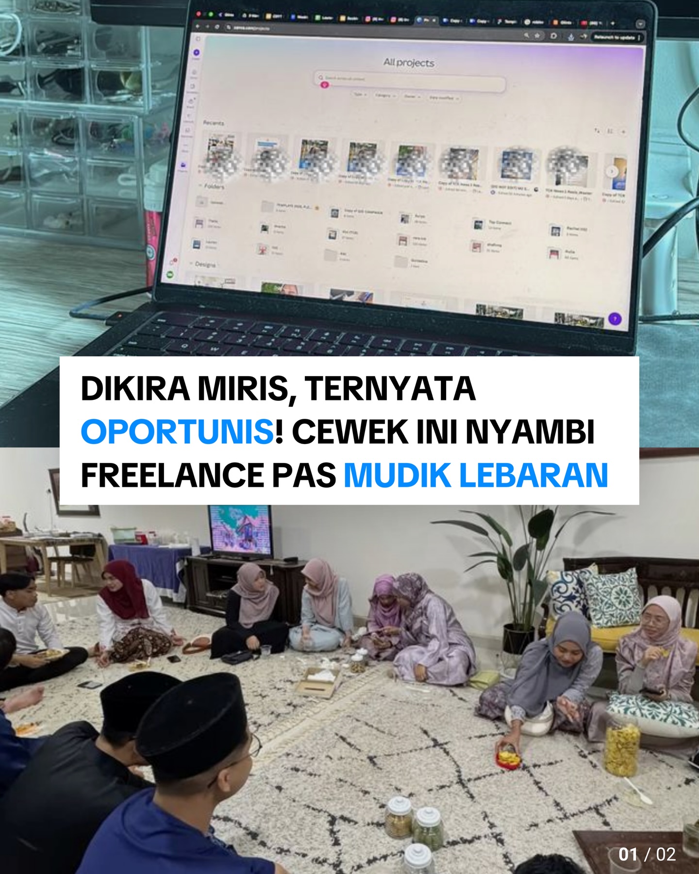 Glints Indonesia Facebook ad