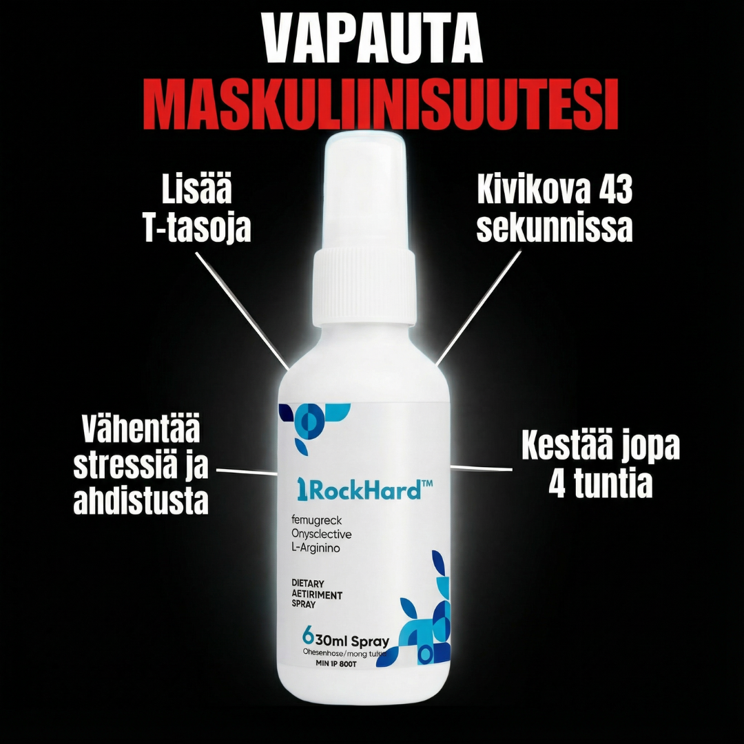 Sofia Andersen Facebook ad: Kovaksi 5 minuutissa, ilman pillereitä!