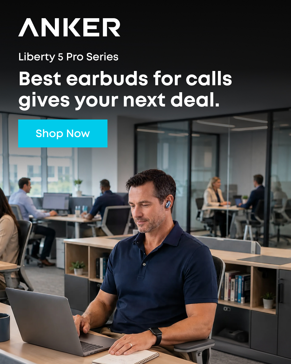 soundcore Facebook ad: Best Earbuds for Calls