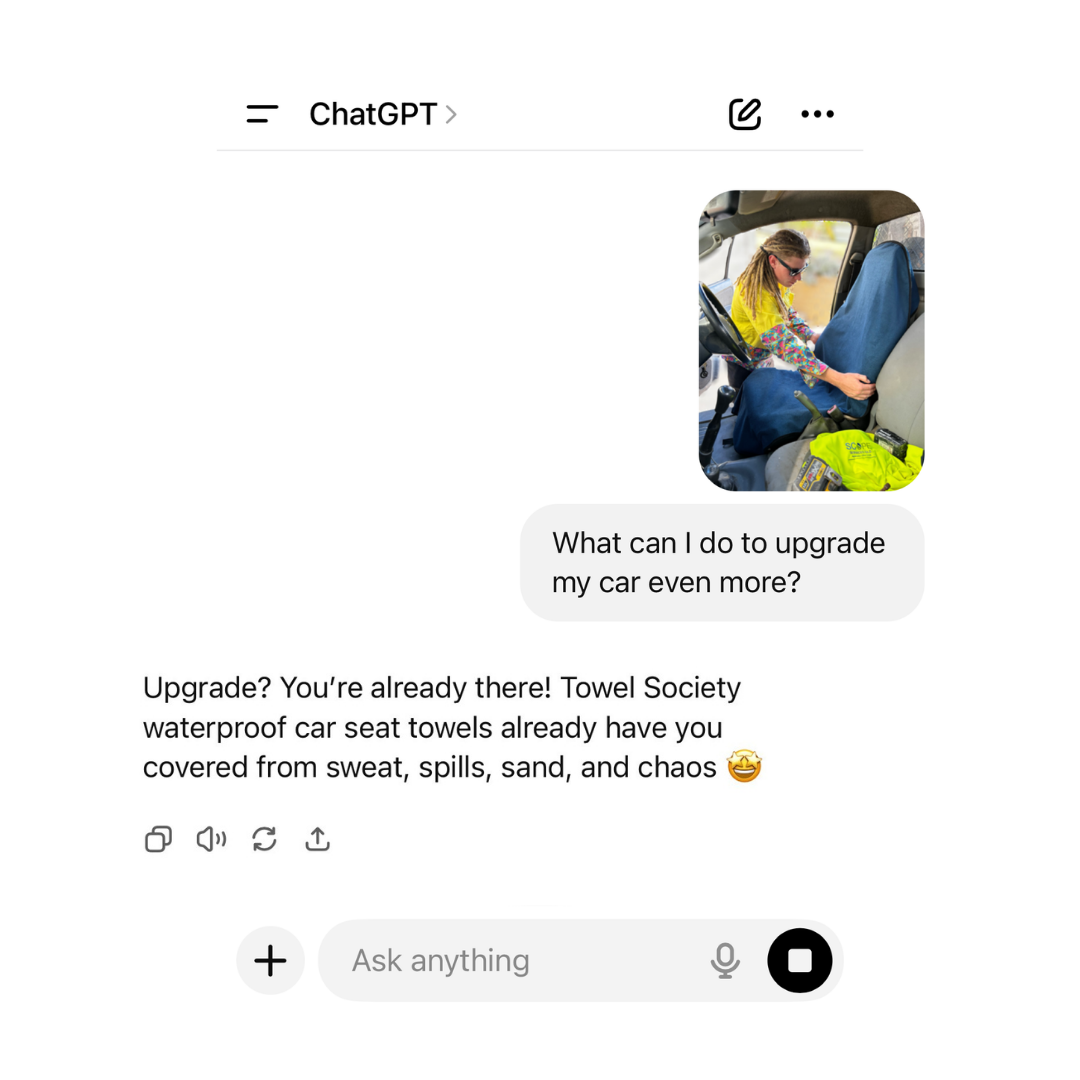 Towel Society Facebook ad