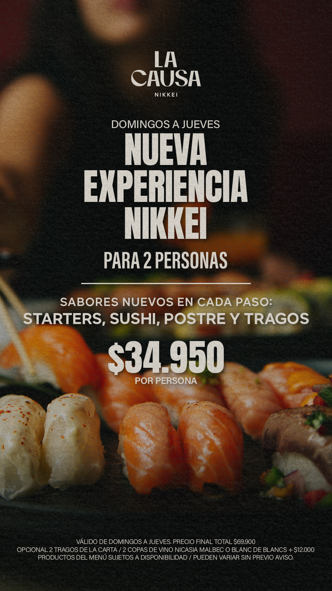La Causa Nikkei Facebook ad from Mar 2, 2026