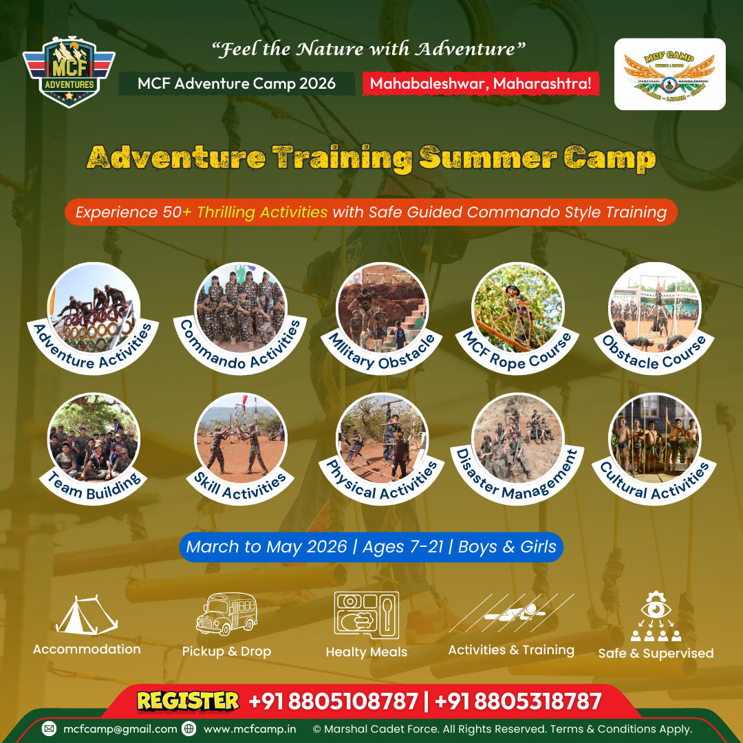 MCF Adventure Summer Camp Facebook ad from Mar 17, 2026