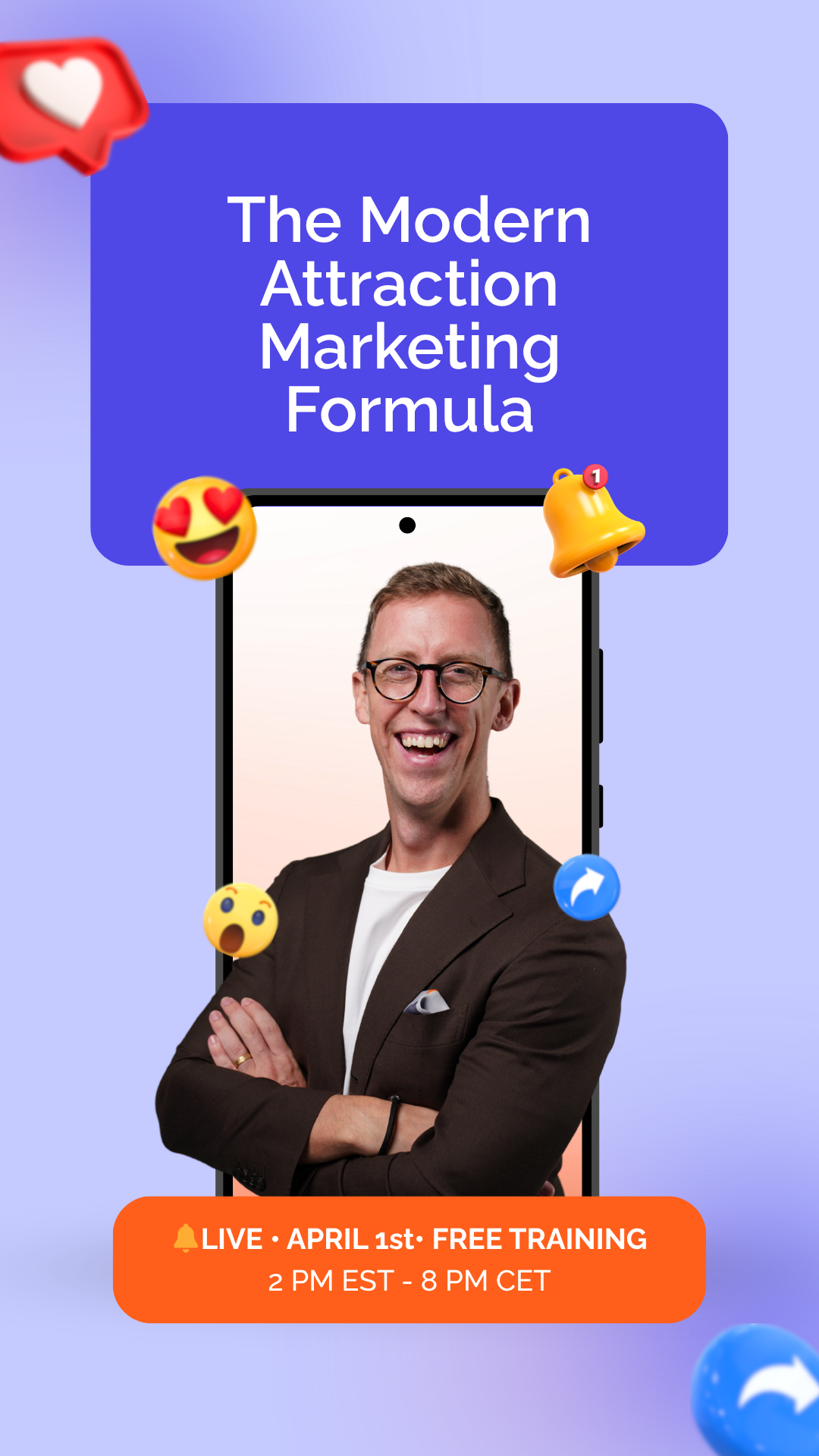 Saga - Network Marketing CRM Facebook ad from Mar 27, 2026