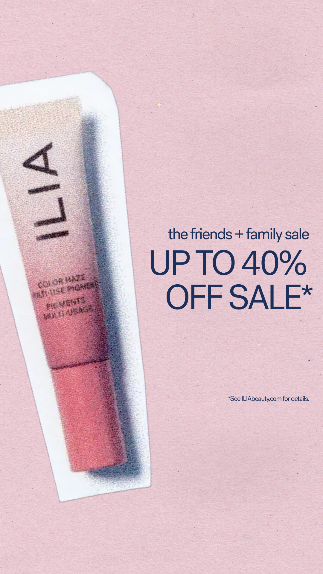 ILIA Beauty Facebook ad