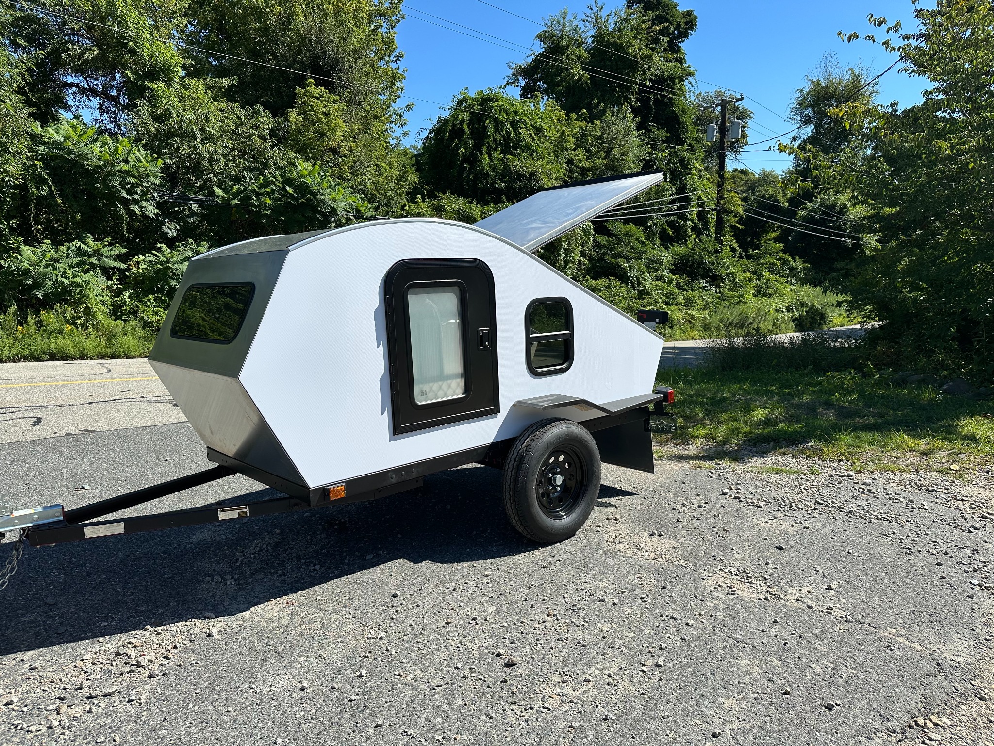 Smyth Performance Facebook ad: Smyth launches the ultimate all aluminum teardrop trailer.