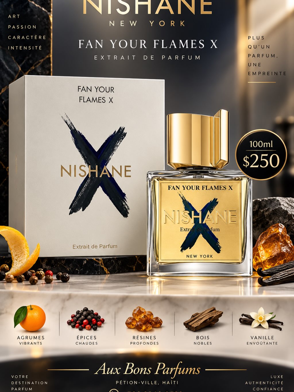 Aux Bons Parfums Facebook ad: Une sélection exceptionnelle vous attend chez Aux Bons…
