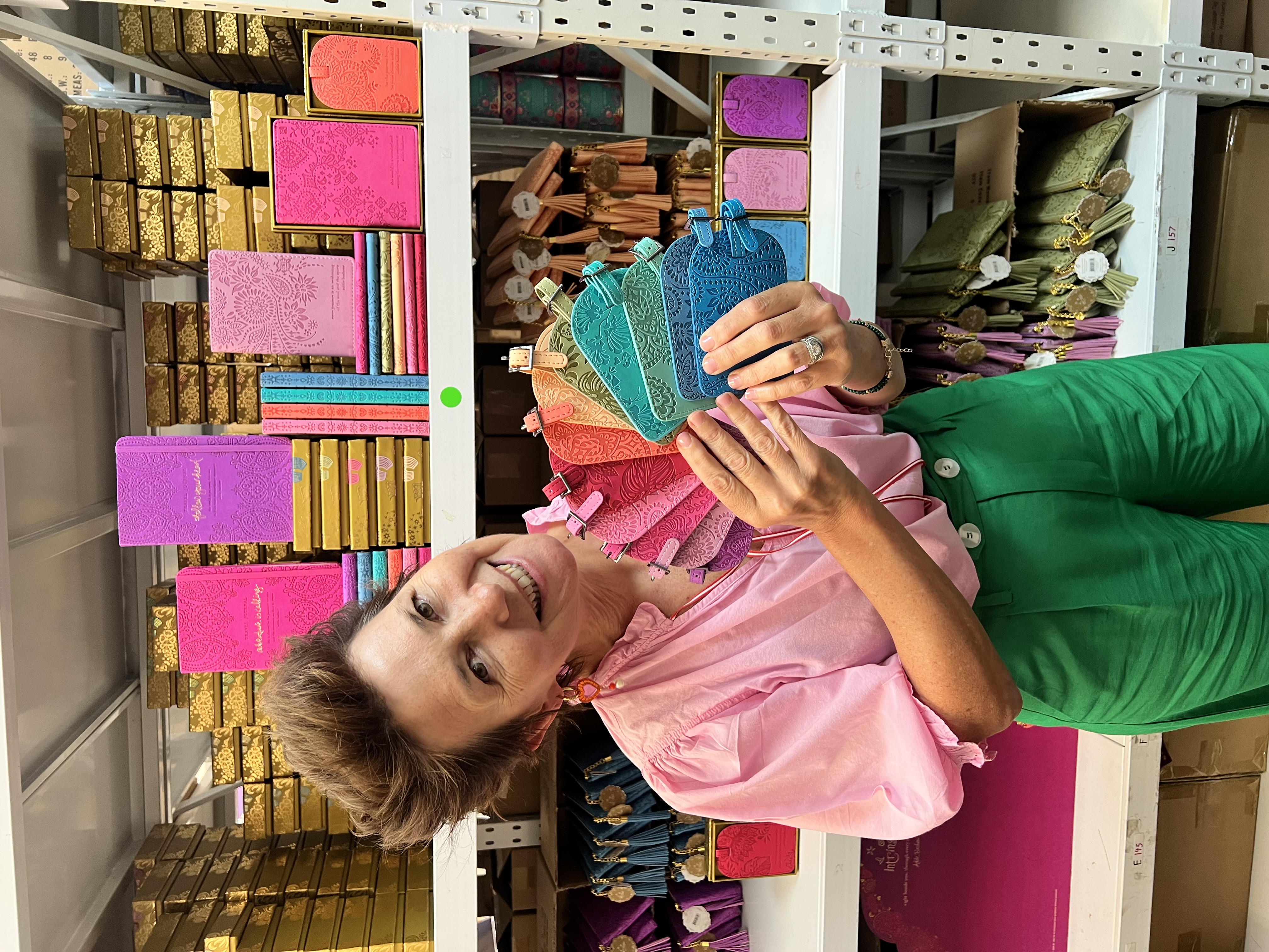 Intrinsic Facebook ad: Colourful Luggage Tags