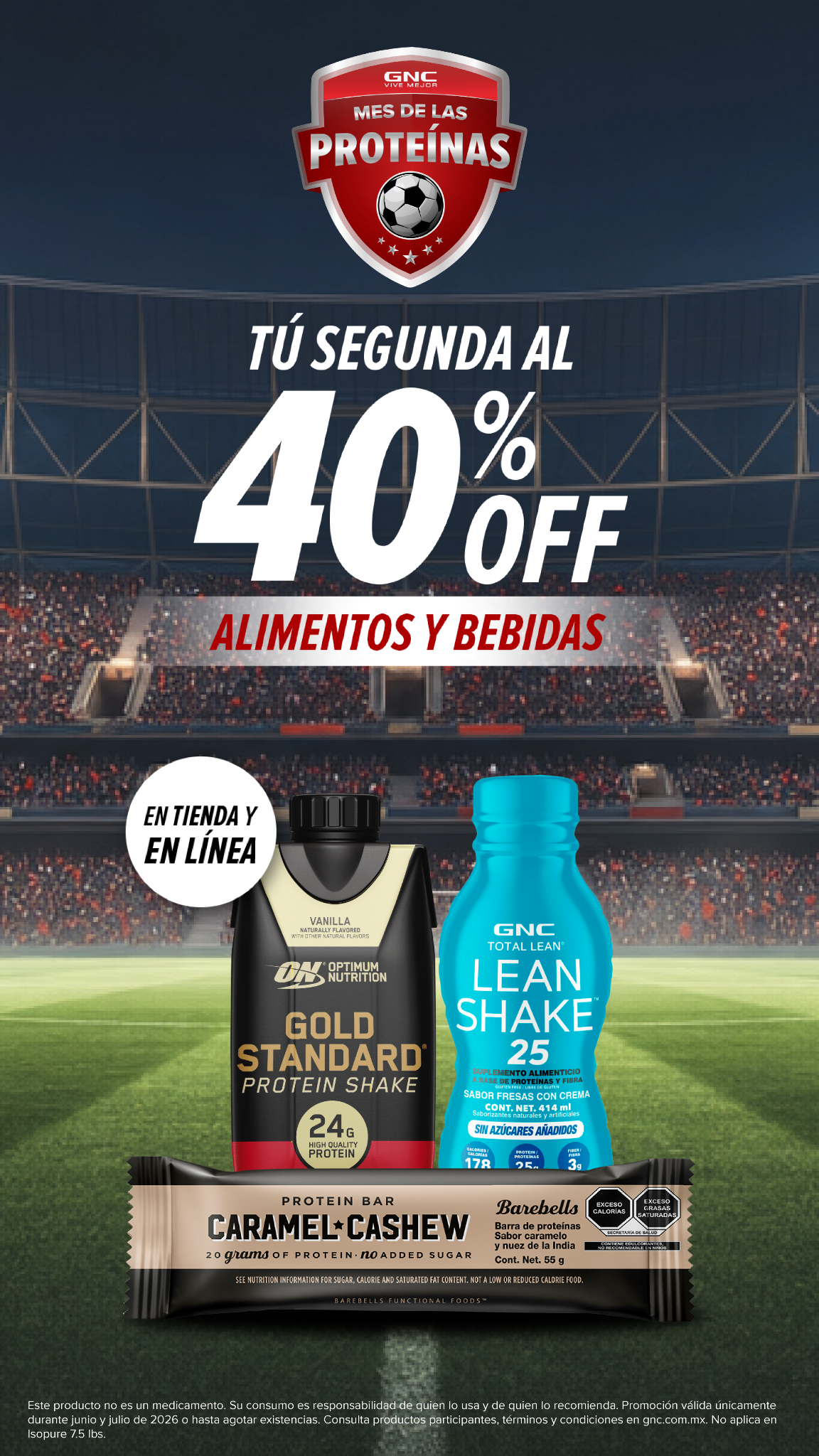 GNC México Facebook ad