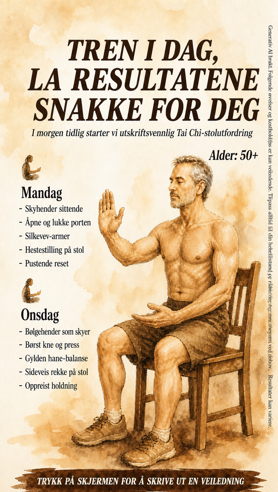 Mike's Strength Challenge Facebook ad